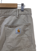 Carhartt Canvas Khaki Relaxed Fit Pant - (W34 x L43)
