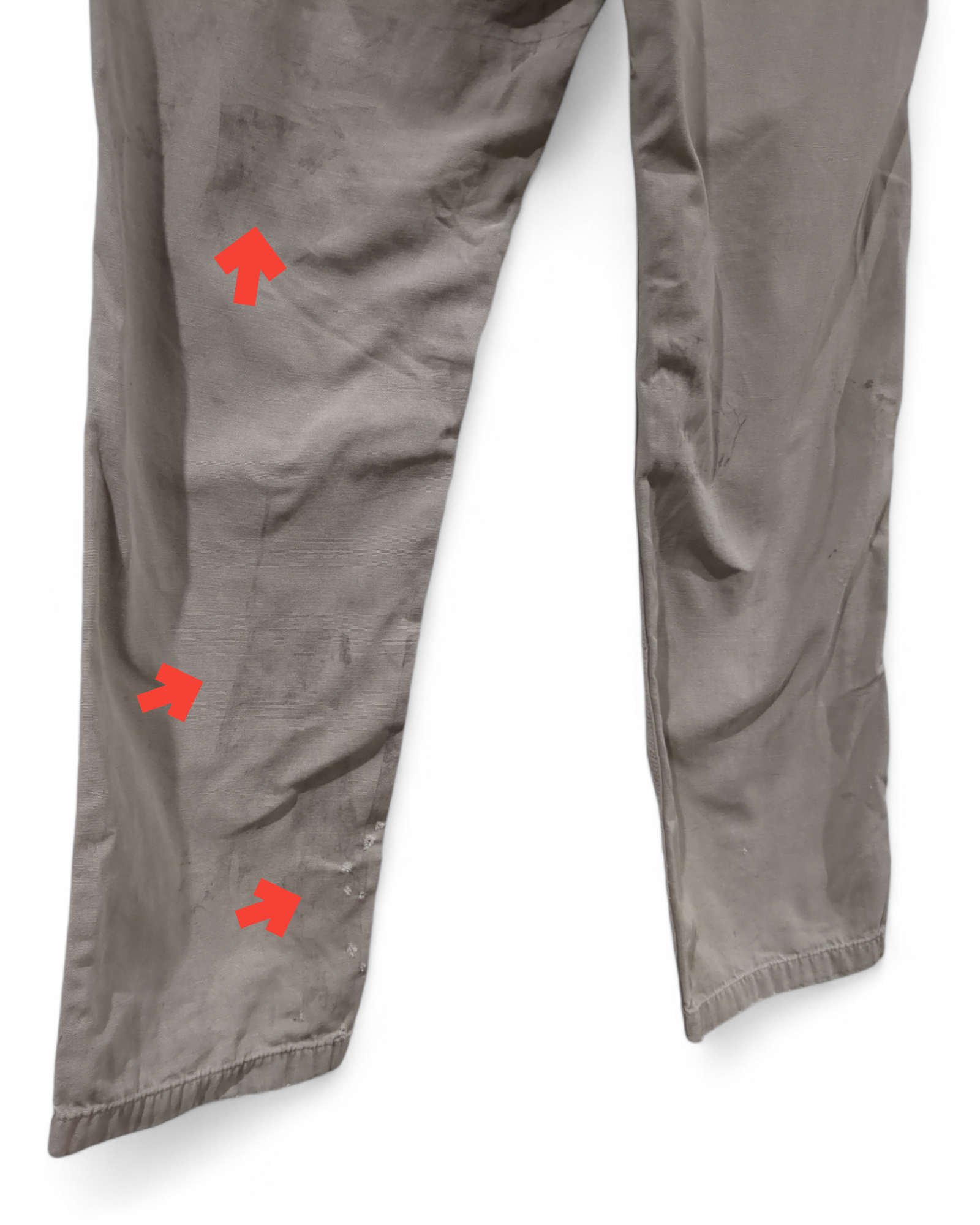 Carhartt Canvas Khaki Relaxed Fit Pant - (W34 x L43)