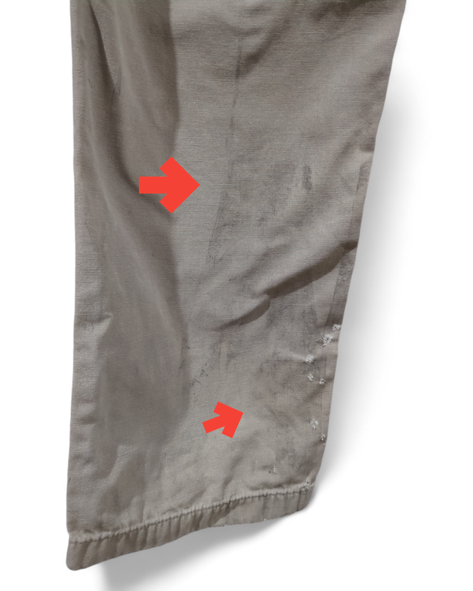 Carhartt Canvas Khaki Relaxed Fit Pant - (W34 x L43)