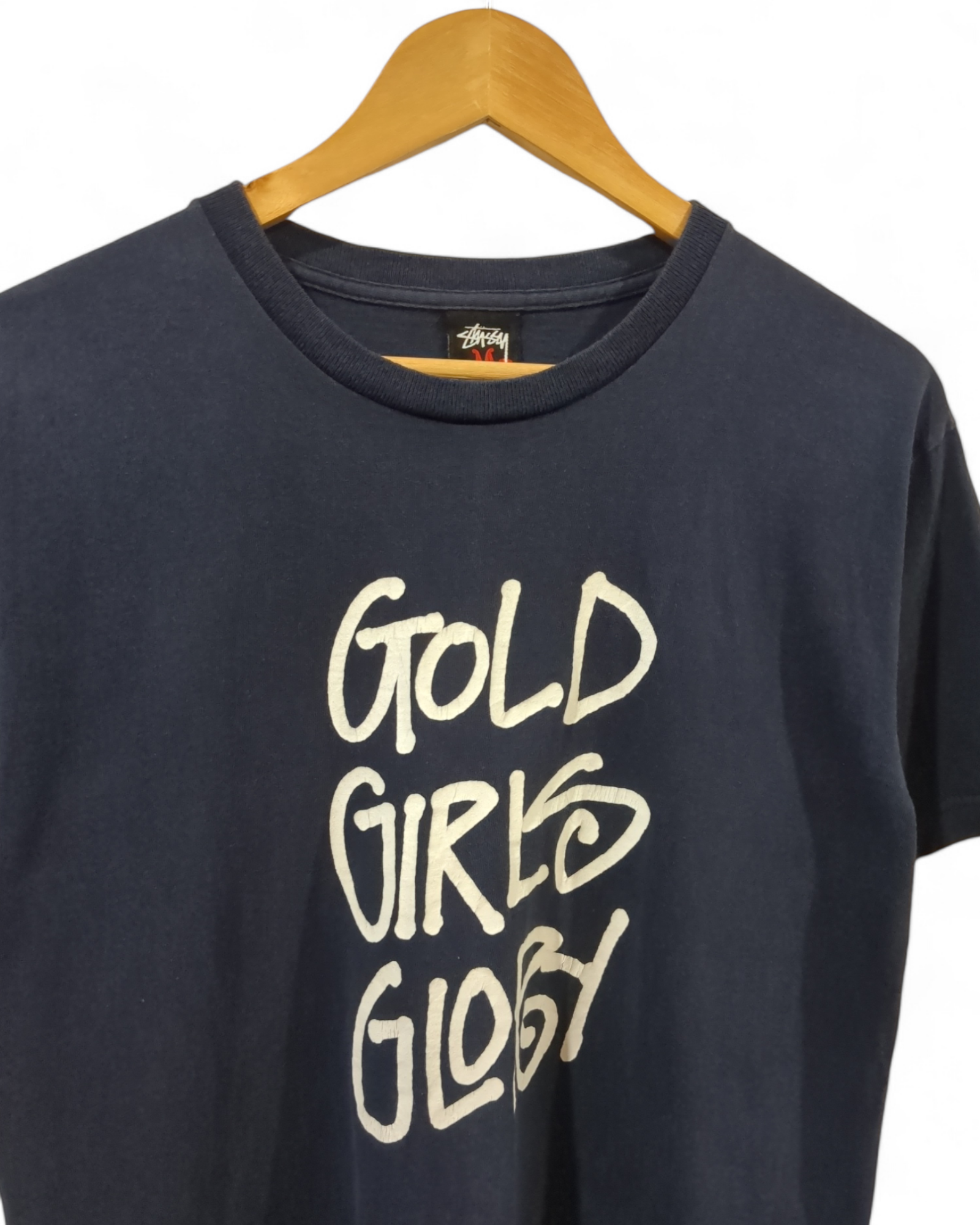 Stussy 00s Gold Girls Glory Tee - (S)