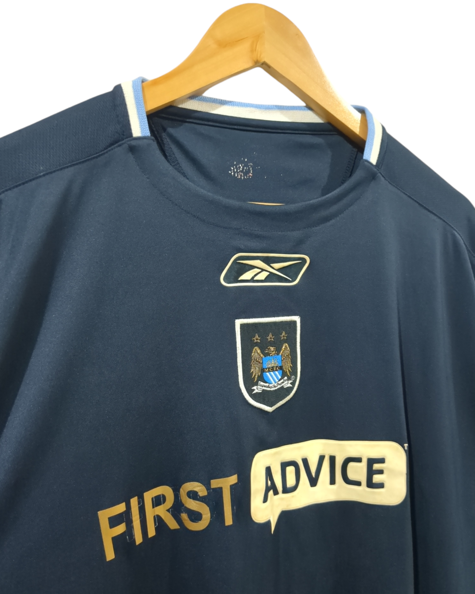 2003-04 Reebok Manchester City Training Shirt - (XL)
