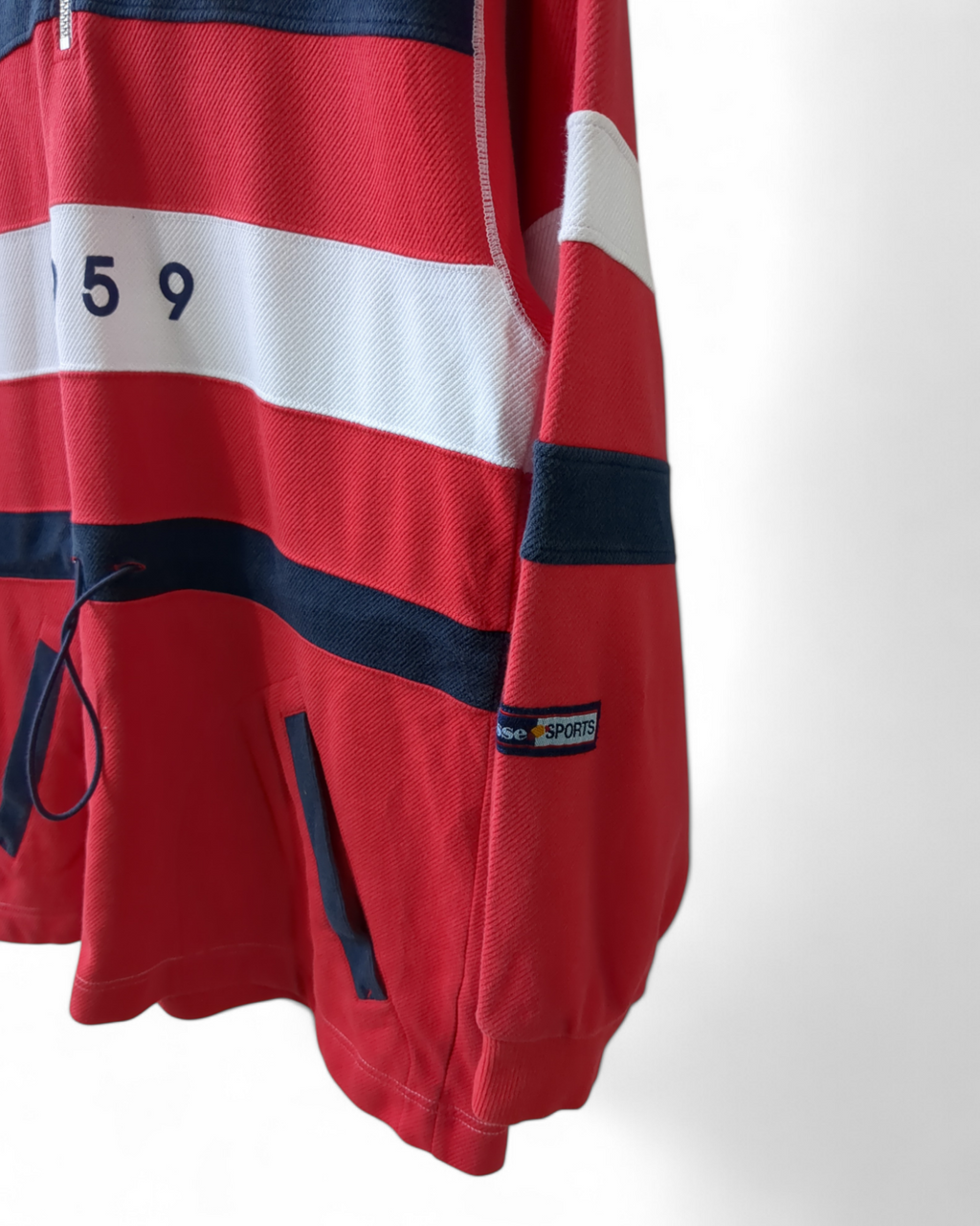 Ellesse 90s 1/4 Zipper Hoodie - (M)