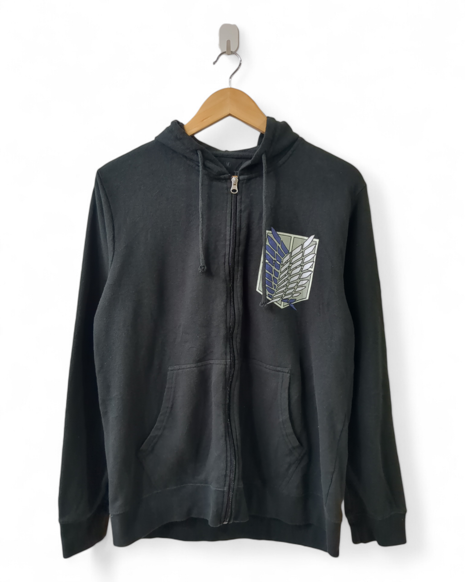 Ripple Junction Attack On Titan Survey Corps Zipper Hoodie - (M)