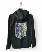 Ripple Junction Attack On Titan Survey Corps Zipper Hoodie - (M)