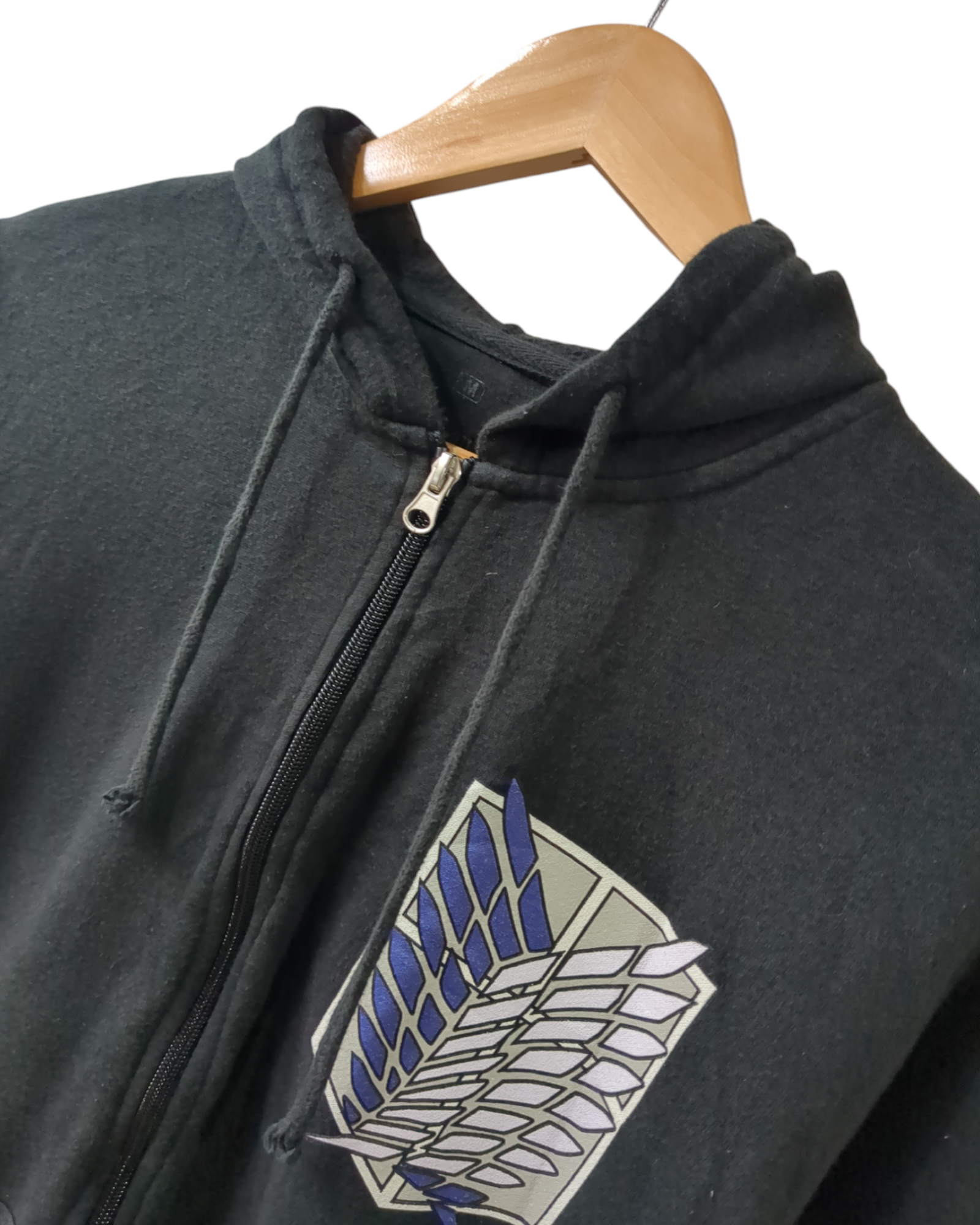 Ripple Junction Attack On Titan Survey Corps Zipper Hoodie - (M)
