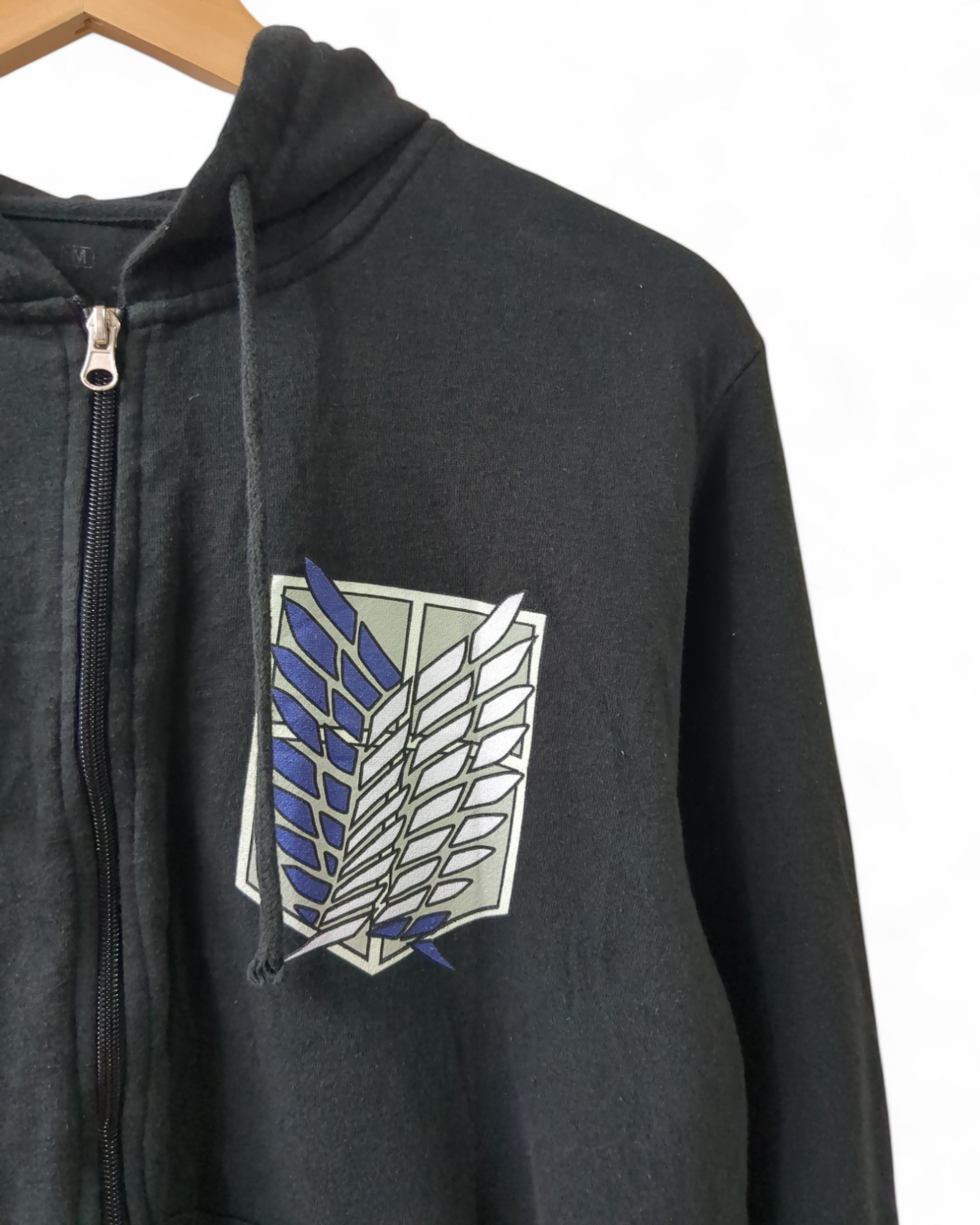 Ripple Junction Attack On Titan Survey Corps Zipper Hoodie - (M)