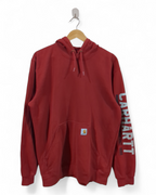 Carhartt Midweight Graphic Hooded Pullover Sweatshirt - (XL)