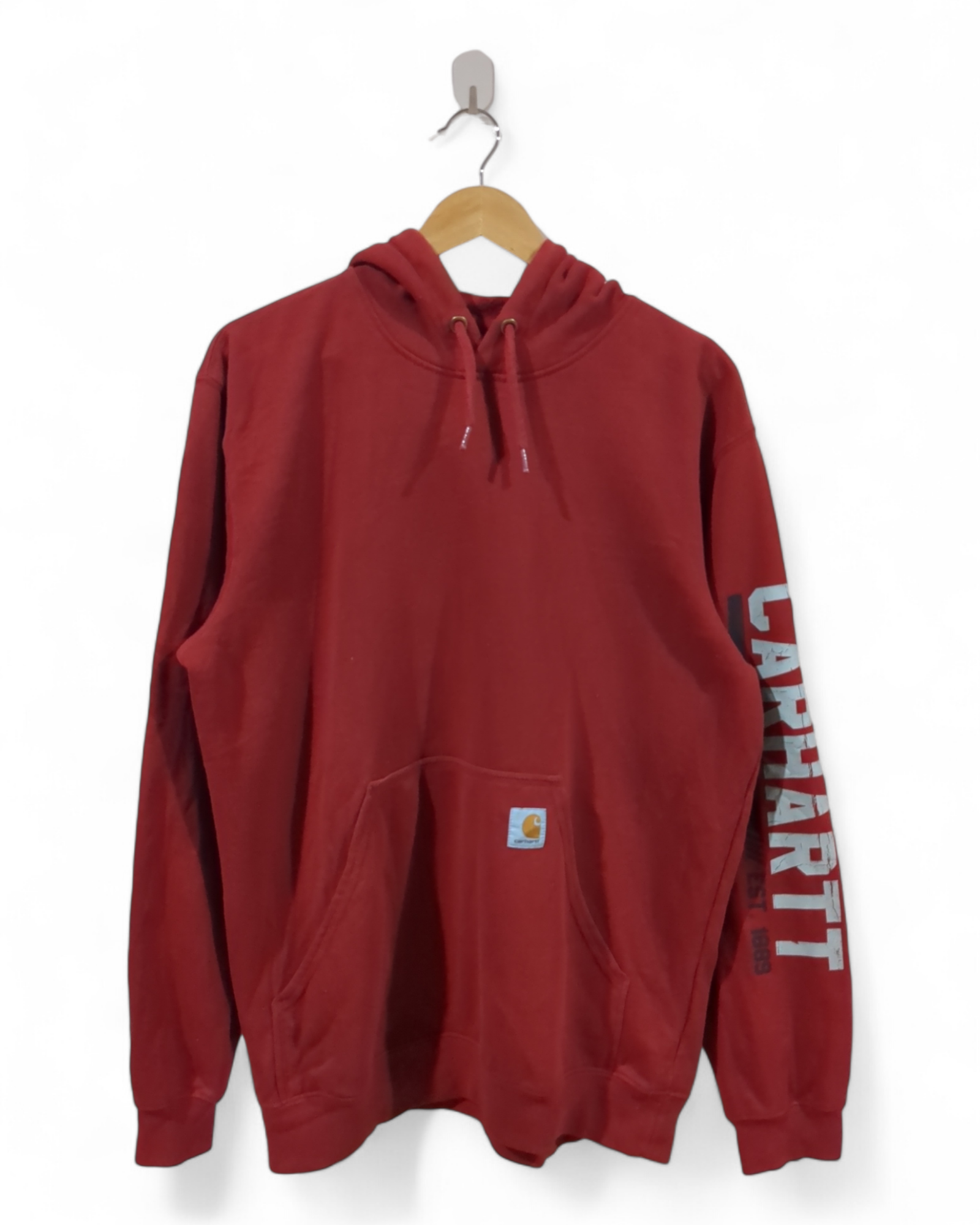 Carhartt Midweight Graphic Hooded Pullover Sweatshirt - (XL)