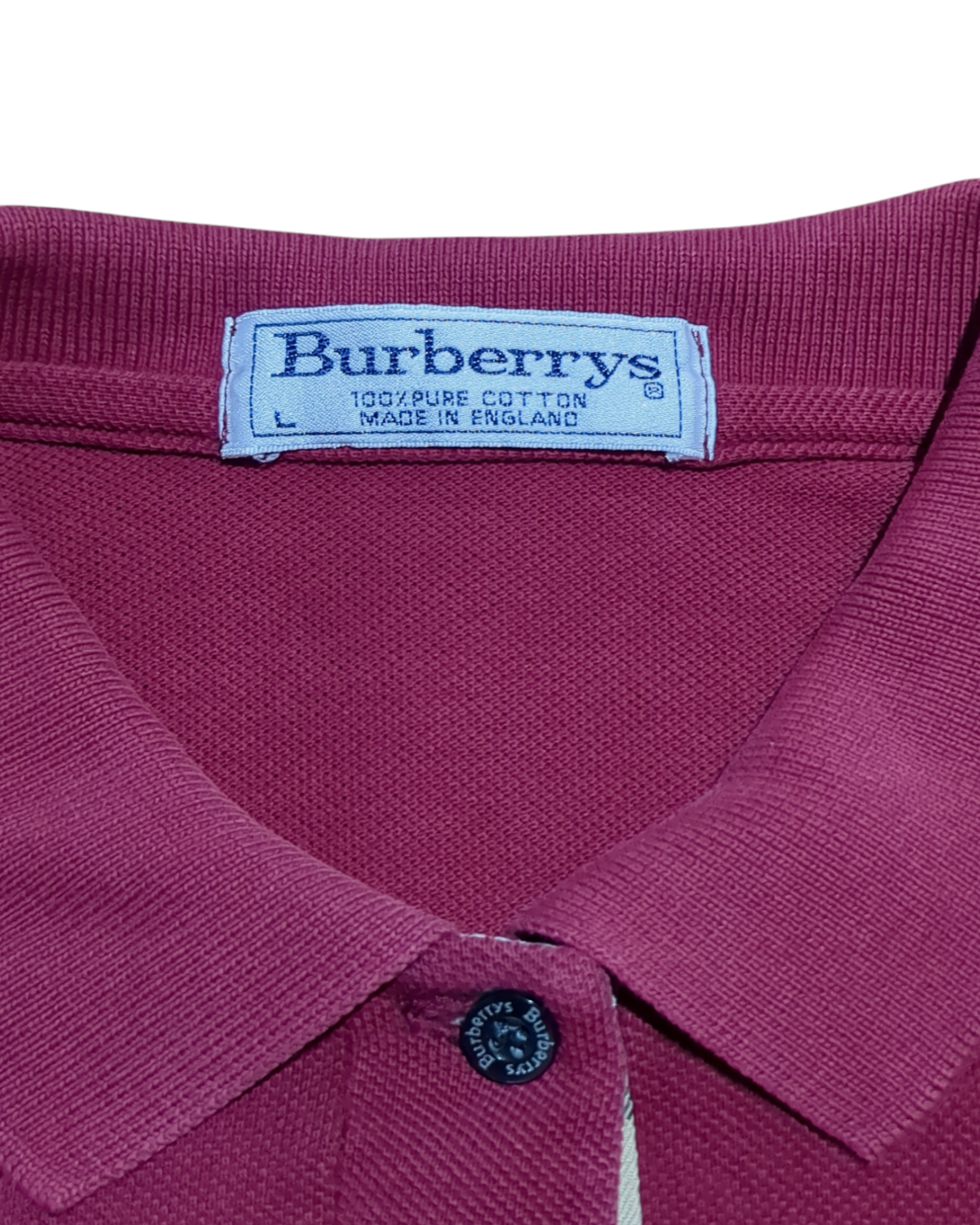 Burberry 90s Polo Shirt - (M)