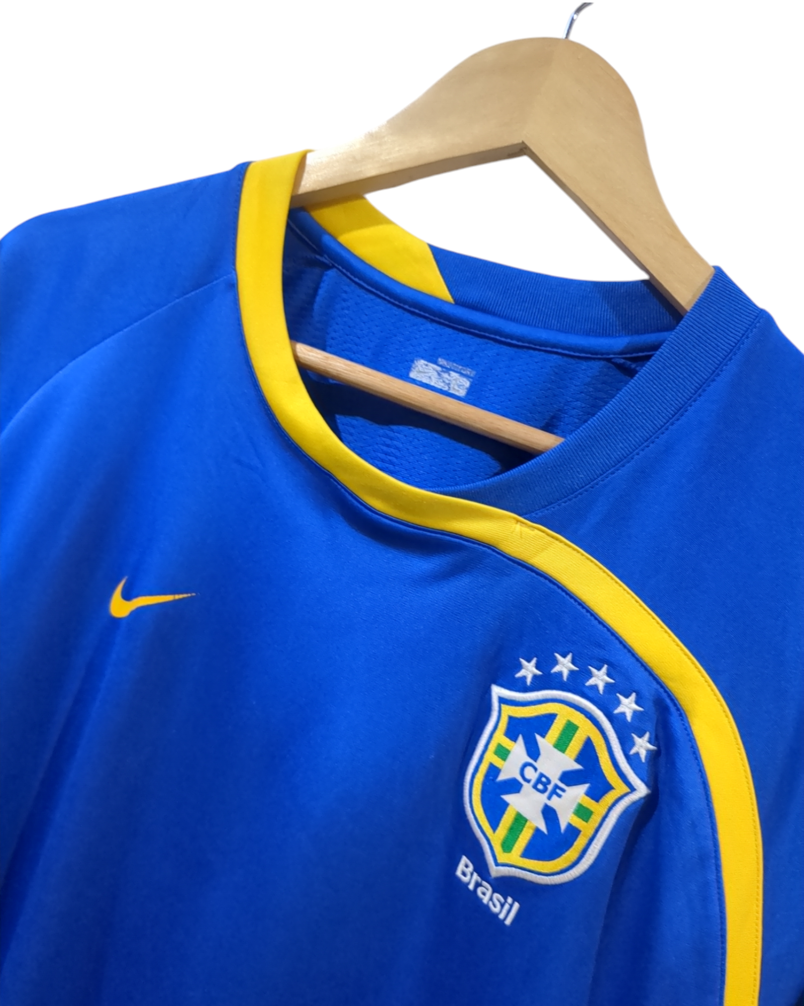2008-09 Nike Brazil Training Shirt - (L)