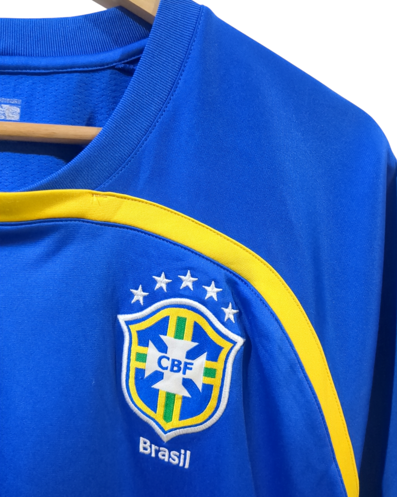 2008-09 Nike Brazil Training Shirt - (L)