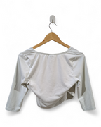 Gymshark Ballet Wrap Crop Top - (M)