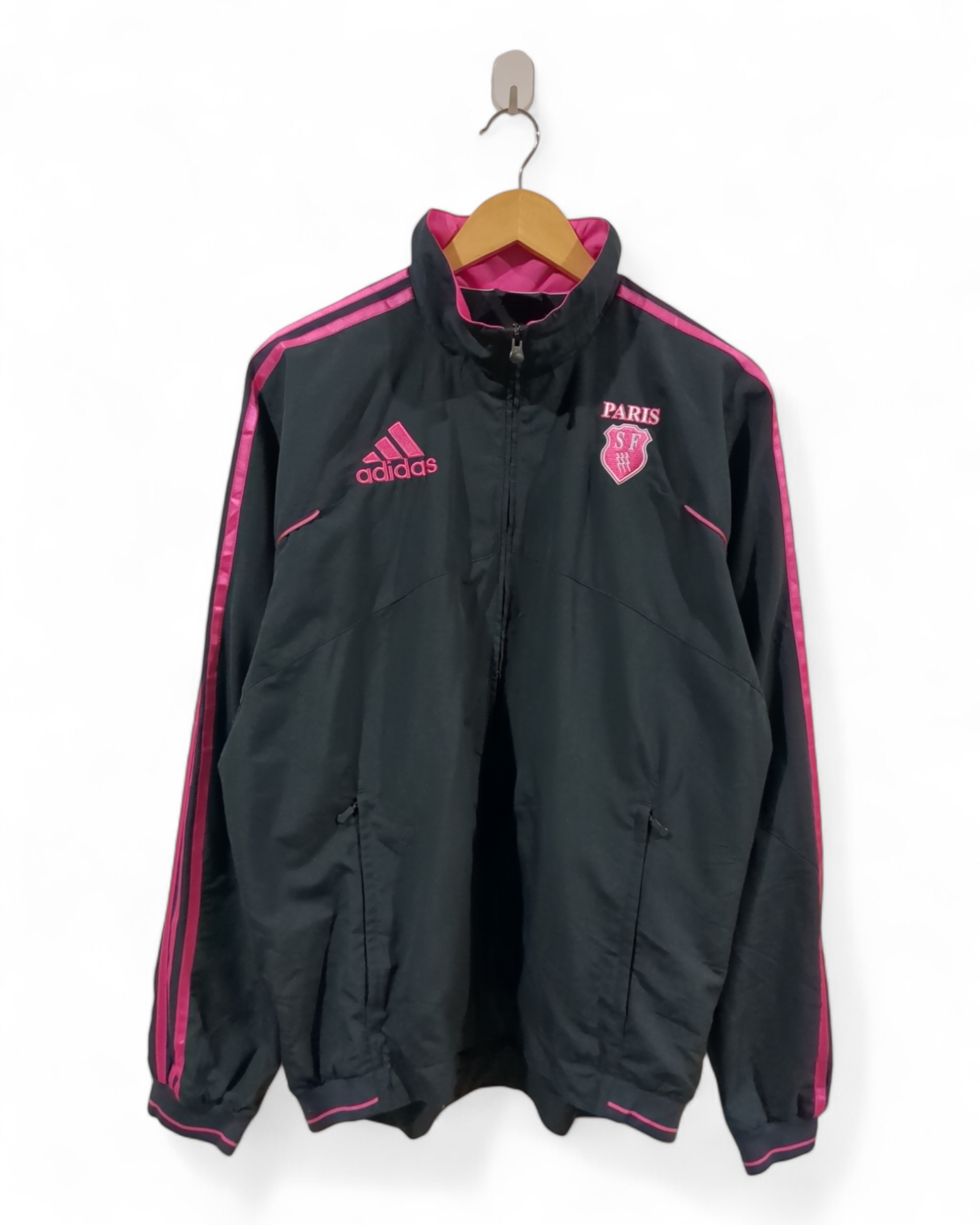 Adidas Stade Français Paris 2011-12 Rugby Track Jacket - (L)