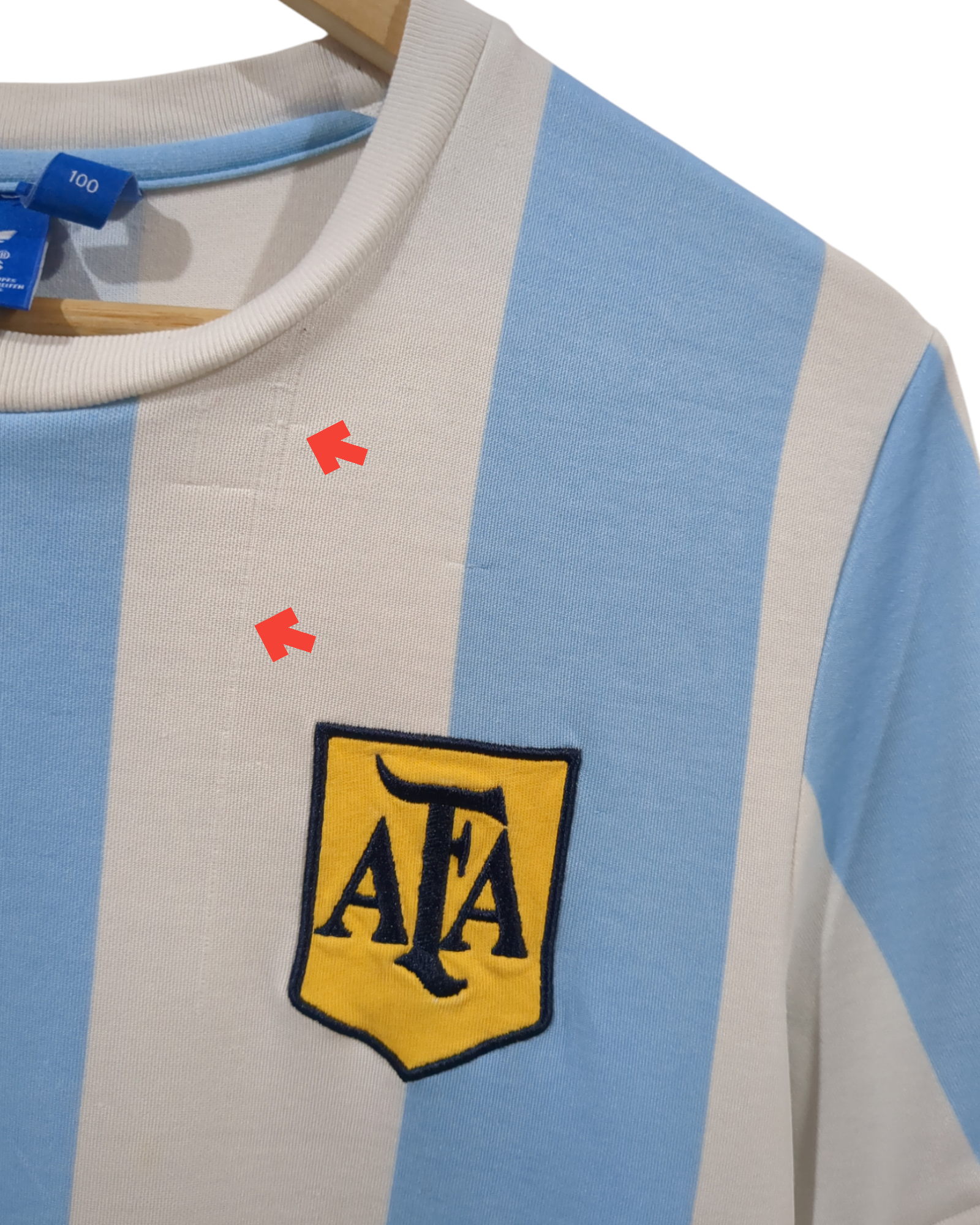 2014 Adidas Argentina 1978 Reissue Shirt - (S)