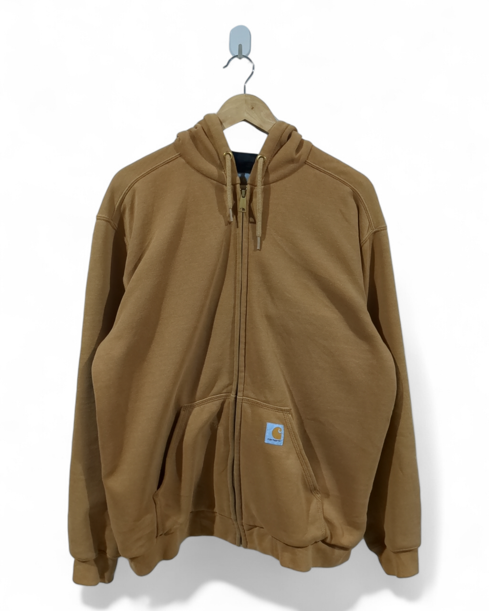 Carhartt Rain Defender® Rutland Thermal-Lined Hooded Zip-Front Sweatshirt - (XL)