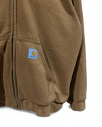 Carhartt Rain Defender® Rutland Thermal-Lined Hooded Zip-Front Sweatshirt - (XL)