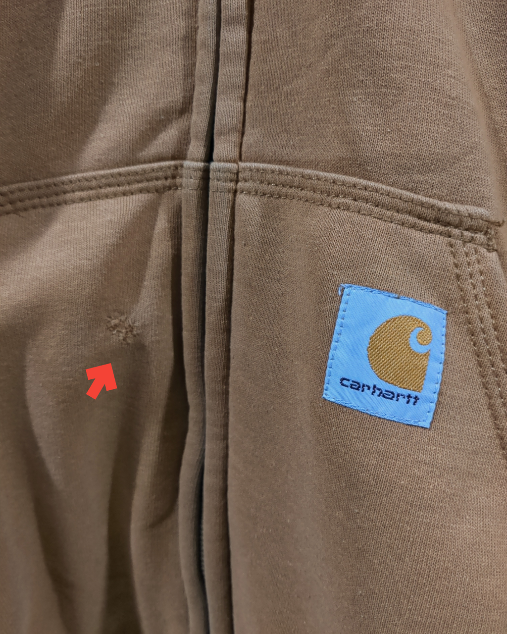 Carhartt Rain Defender® Rutland Thermal-Lined Hooded Zip-Front Sweatshirt - (XL)