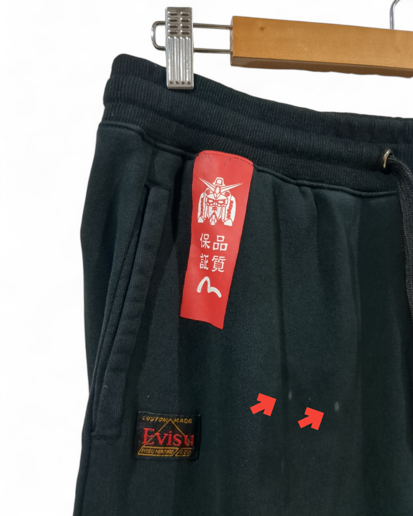 Evisu x Gundam 00s Daicock Sweatpant - (W30 x L36)