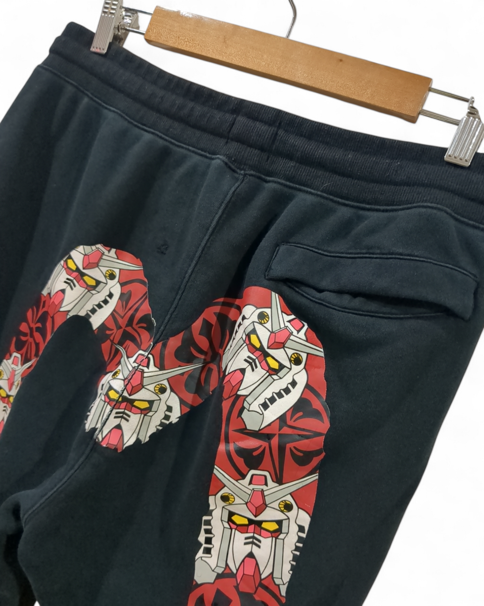 Evisu x Gundam 00s Daicock Sweatpant - (W30 x L36)
