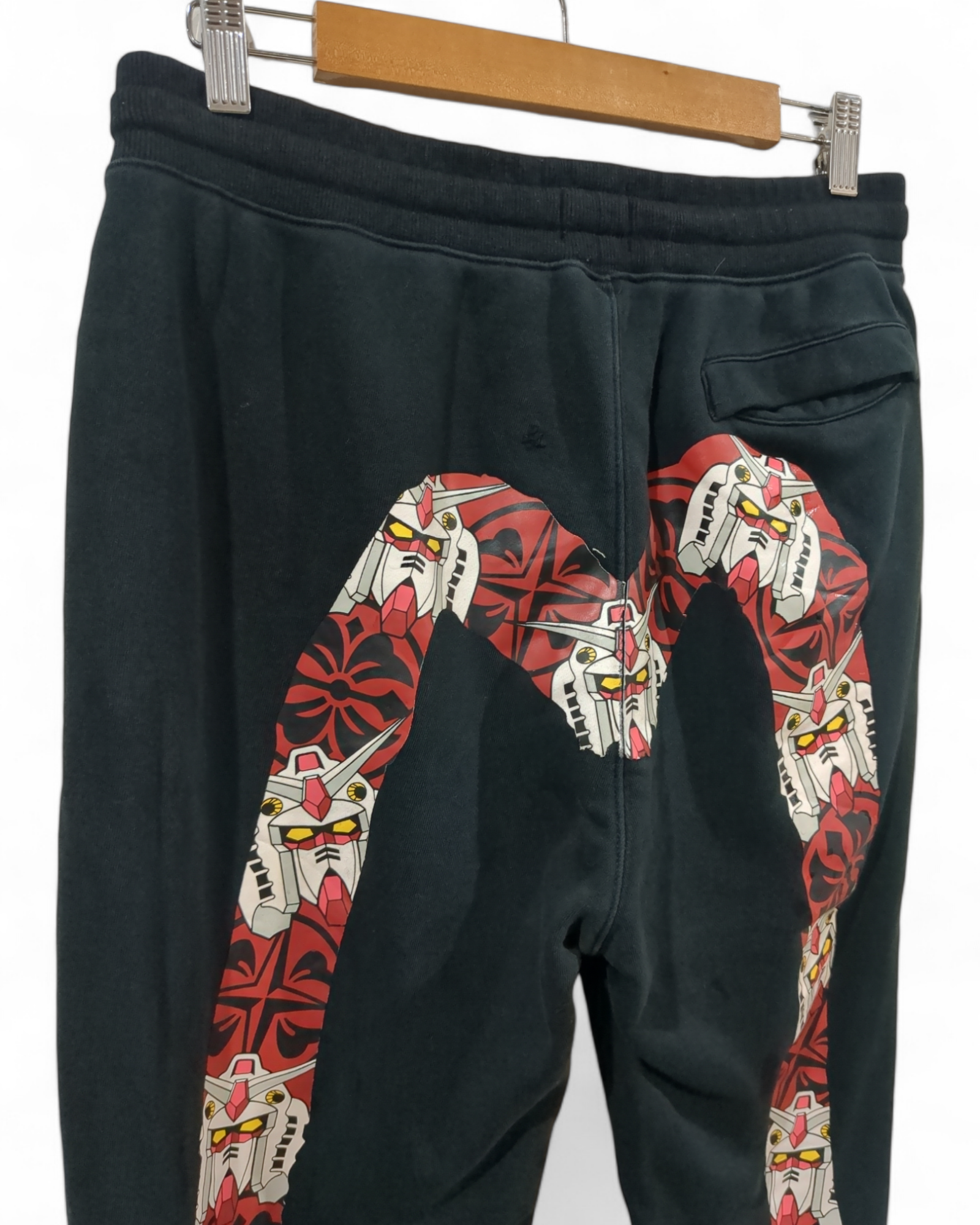 Evisu x Gundam 00s Daicock Sweatpant - (W30 x L36)
