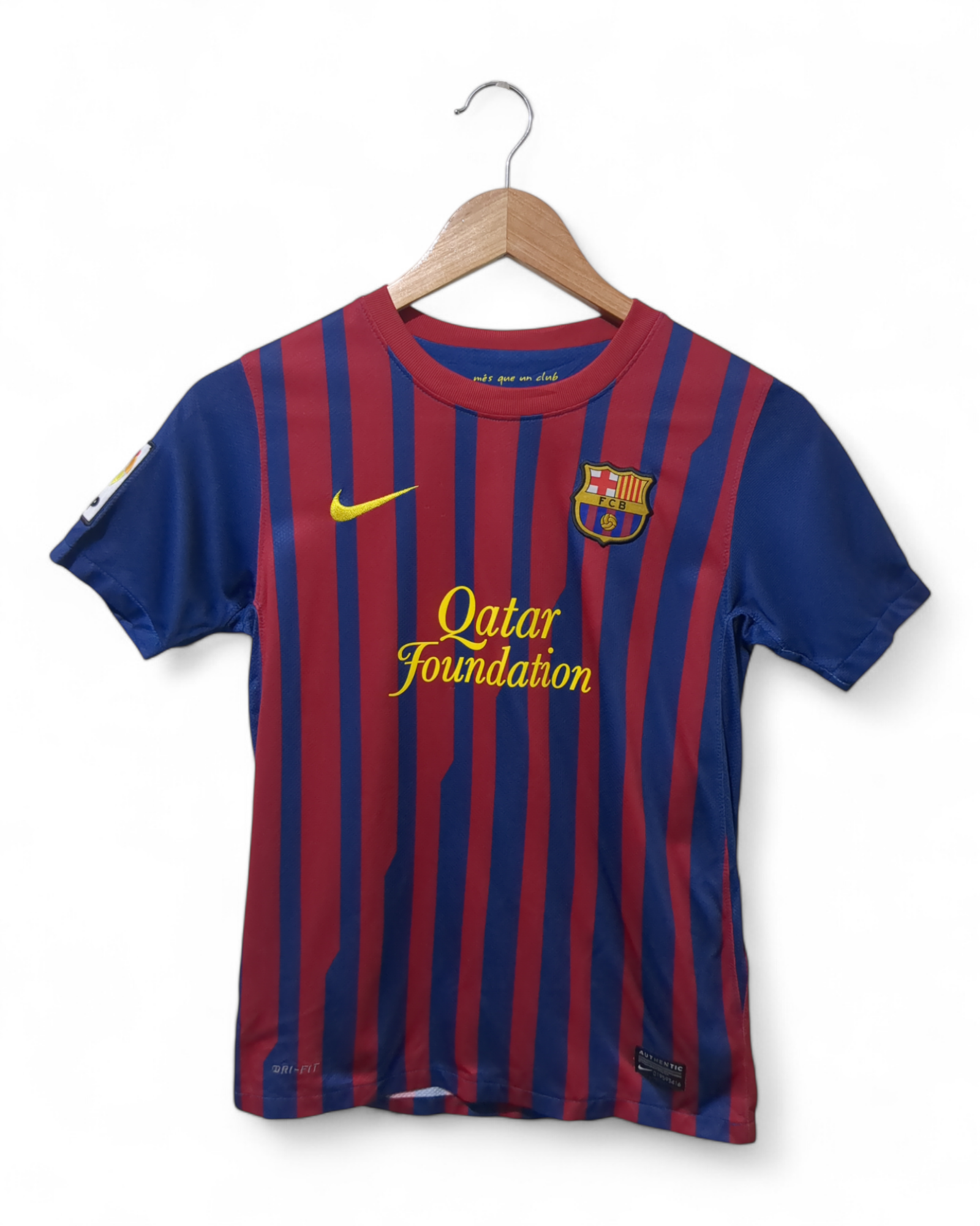 2011-12 Nike Barcelona Home Shirt #10 Messi - (XS)