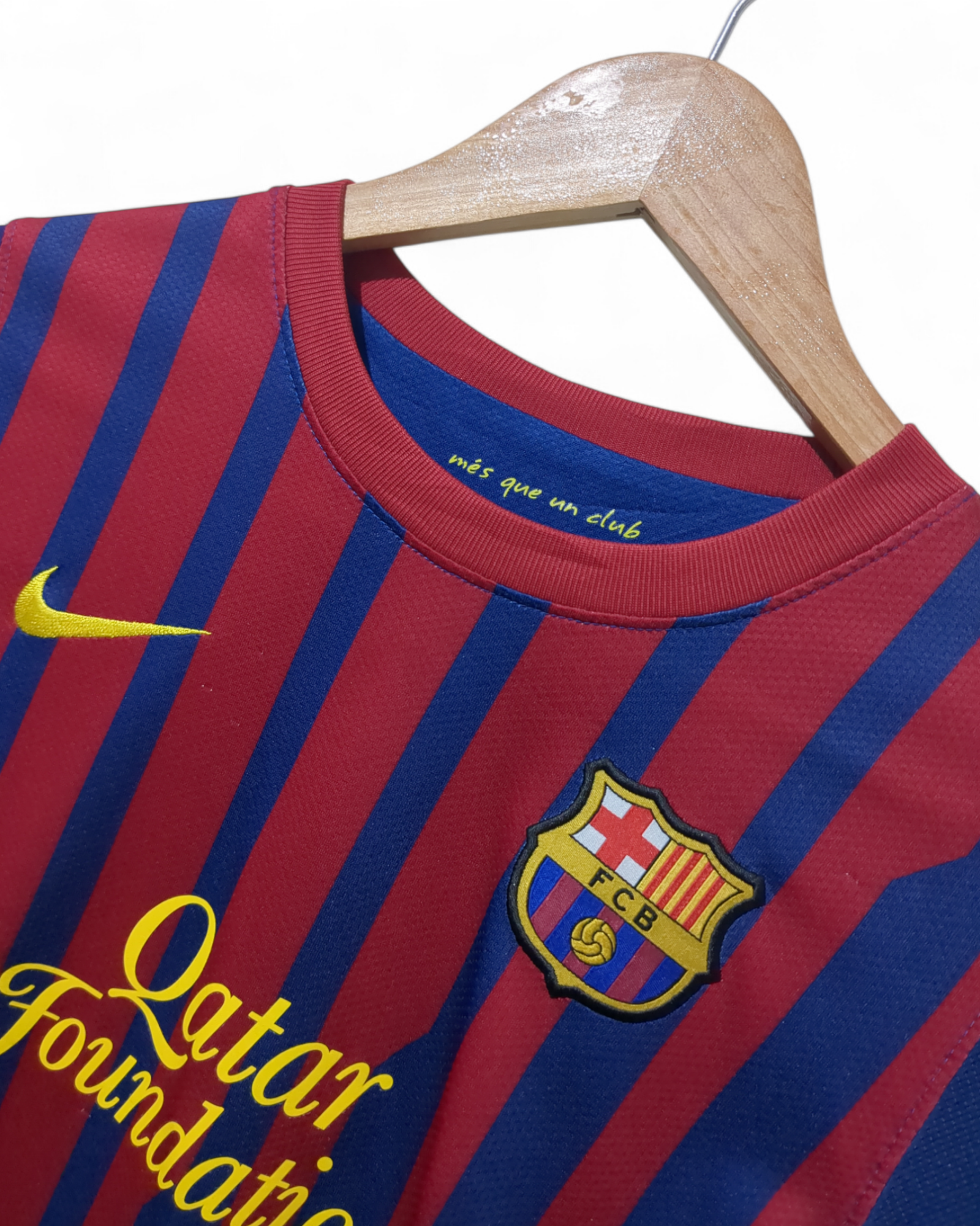 2011-12 Nike Barcelona Home Shirt #10 Messi - (XS)
