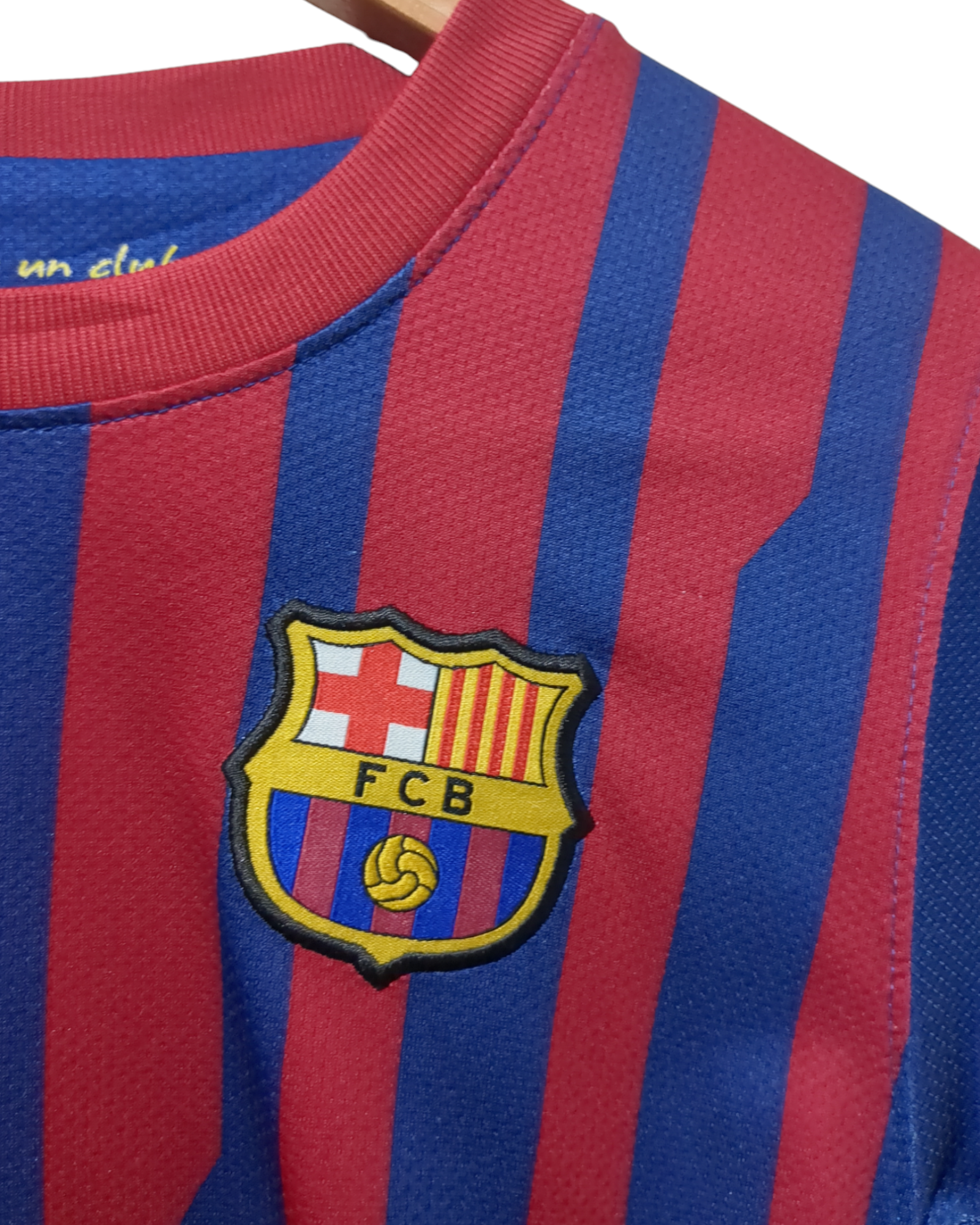2011-12 Nike Barcelona Home Shirt #10 Messi - (XS)