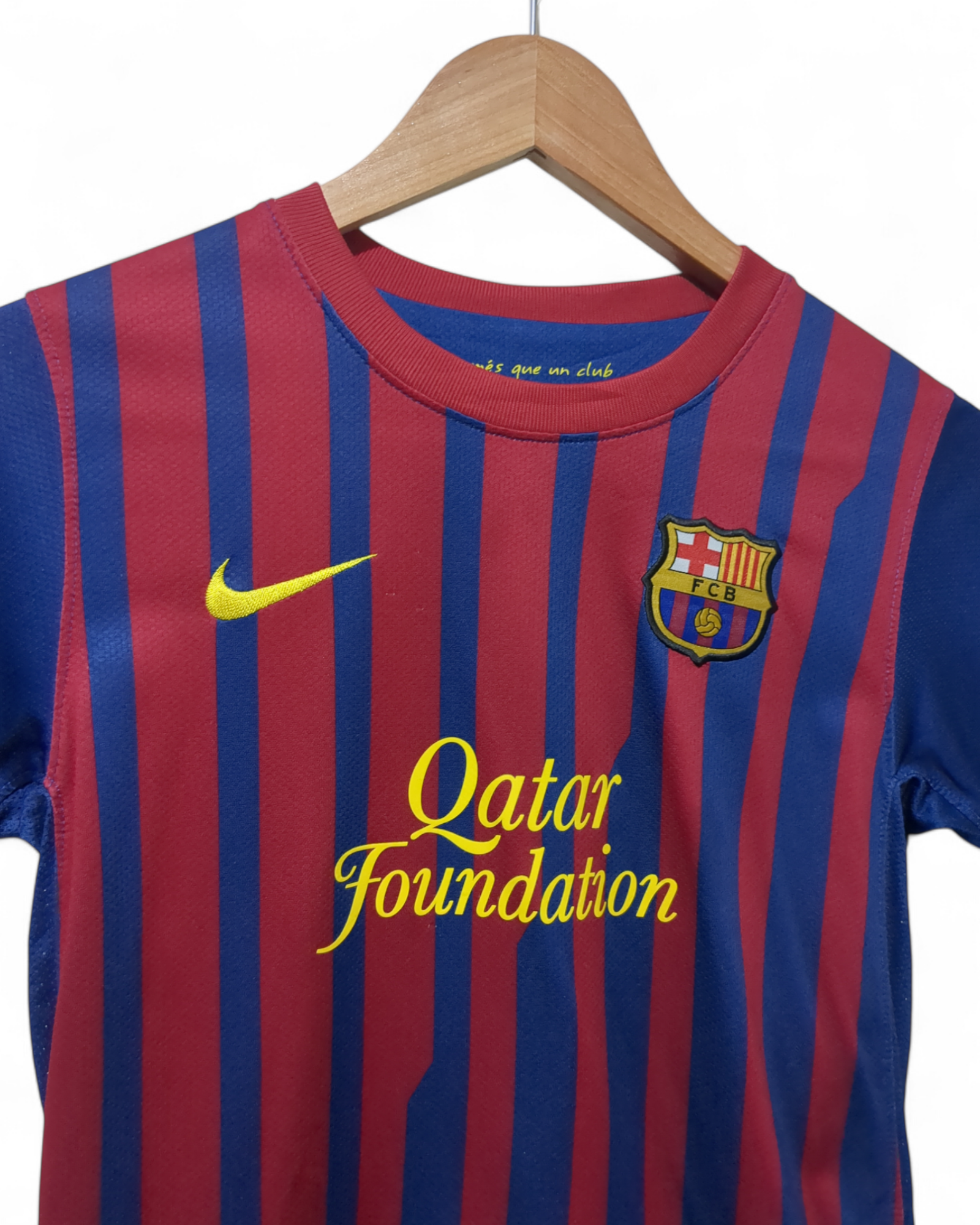 2011-12 Nike Barcelona Home Shirt #10 Messi - (XS)