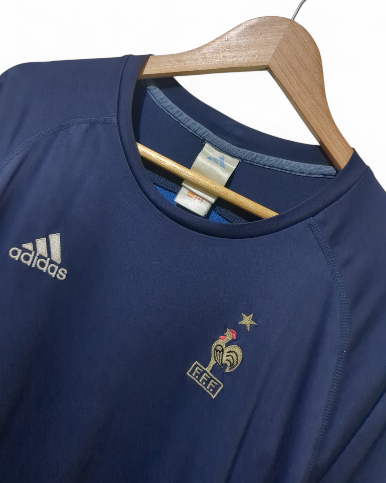 2001-02 Adidas France Training Shirt - (L)