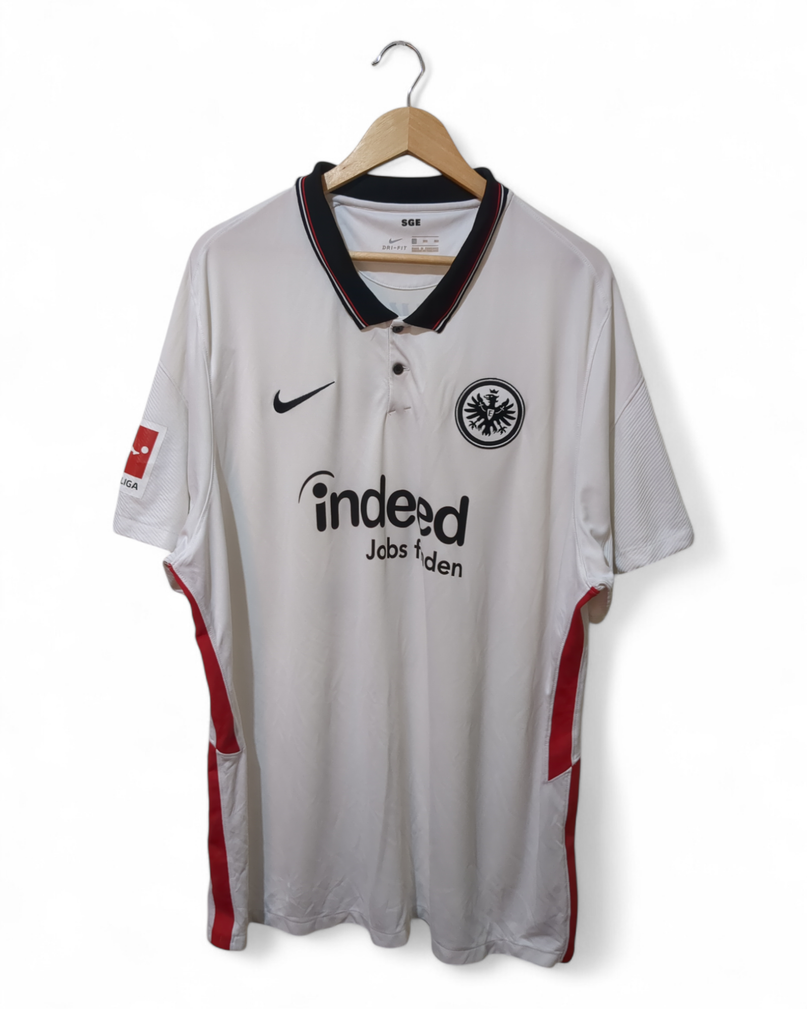 2020-21 Nike Eintracht Frankfurt #22 Away Shirt - (XL)