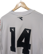 2004-05 Diadora AS Roma Away Shirt #14 - (M)