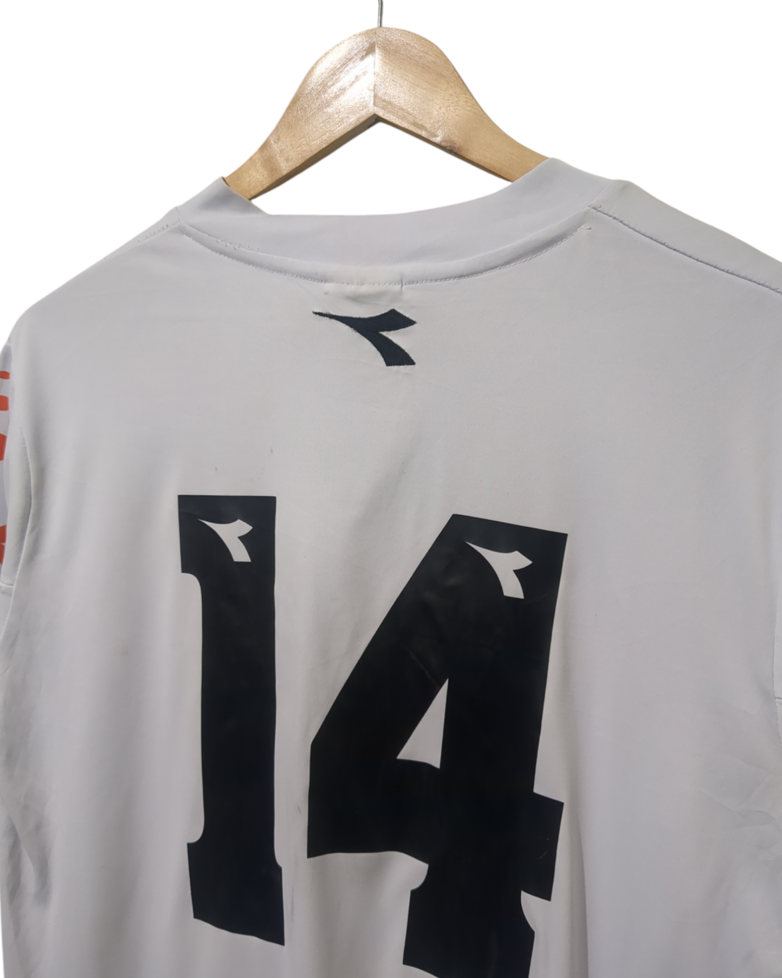 2004-05 Diadora AS Roma Away Shirt #14 - (M)