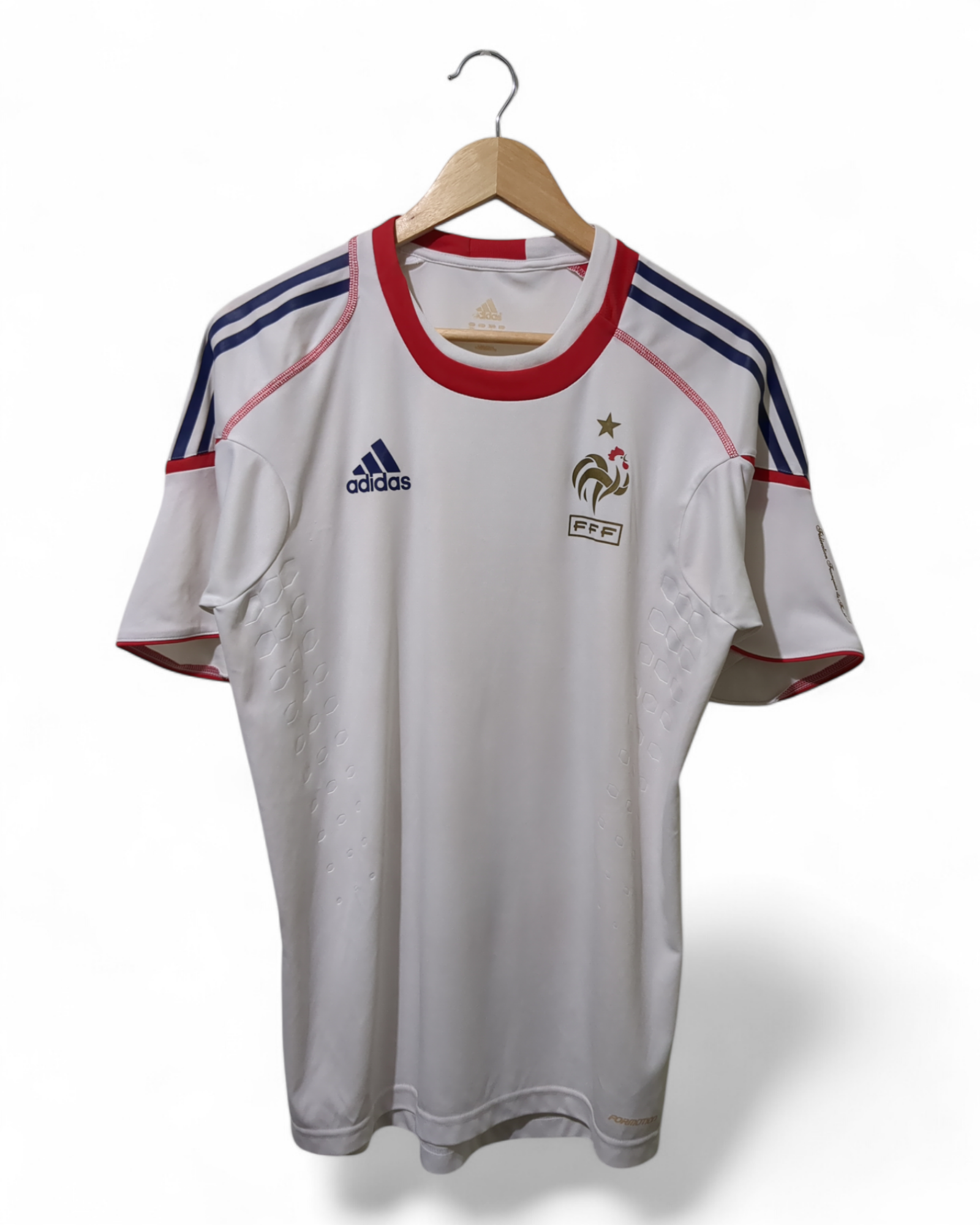 2009-10 Adidas France Training Shirt - (M)