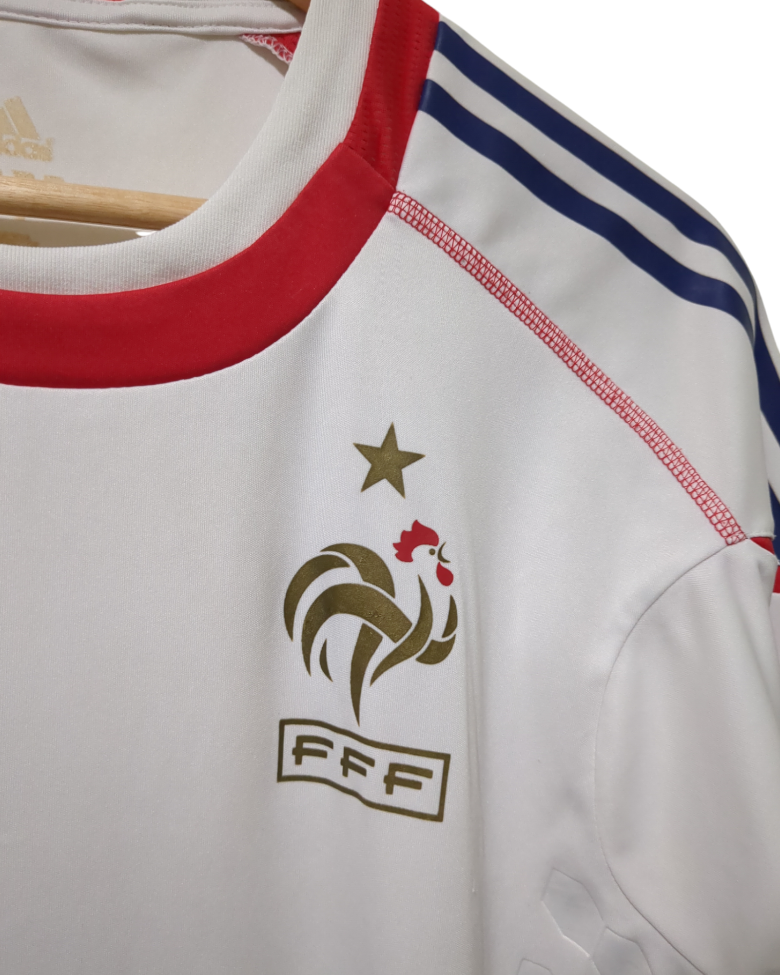 2009-10 Adidas France Training Shirt - (M)