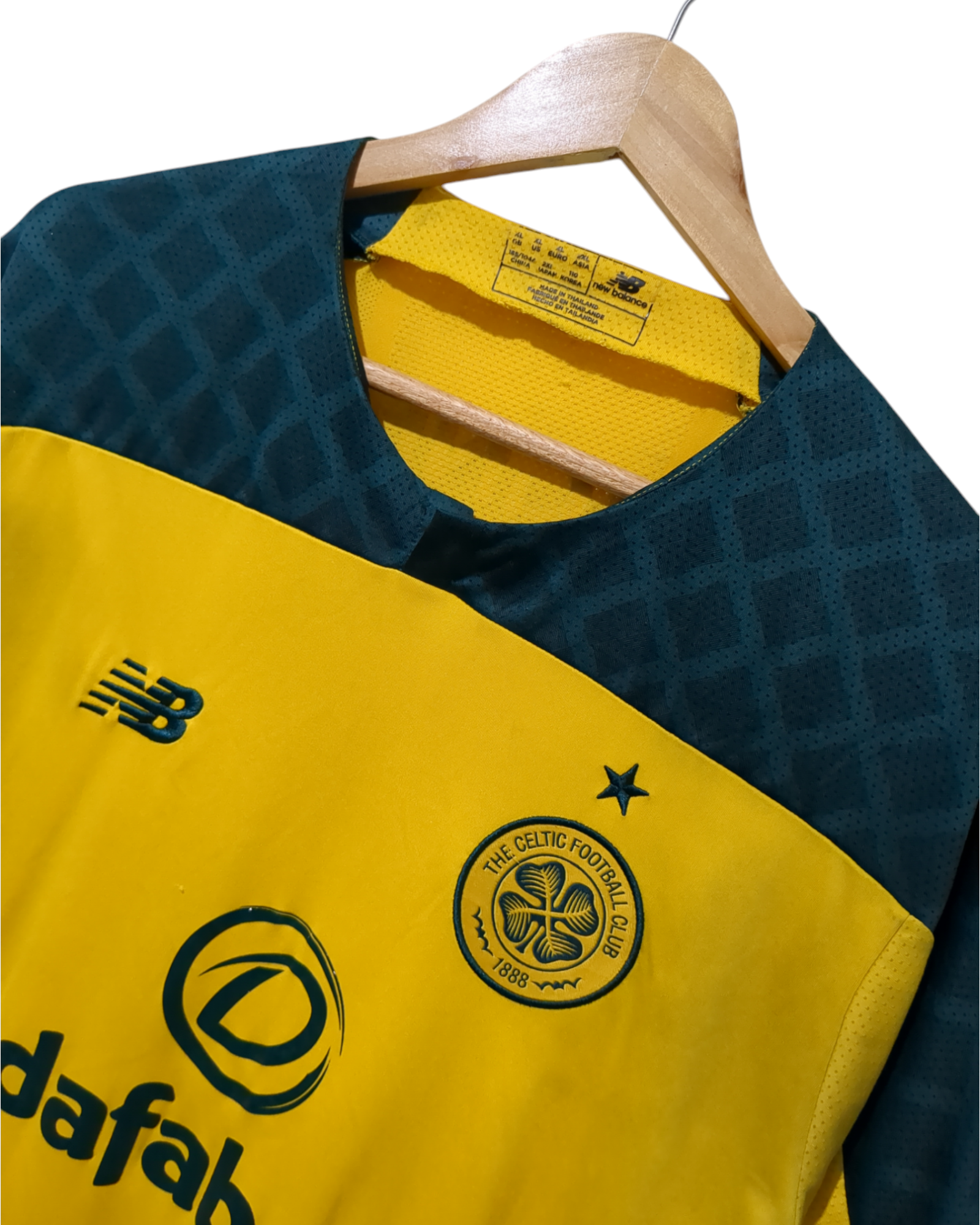 2019-20 New Balance Celtic Away Shirt - (XL)