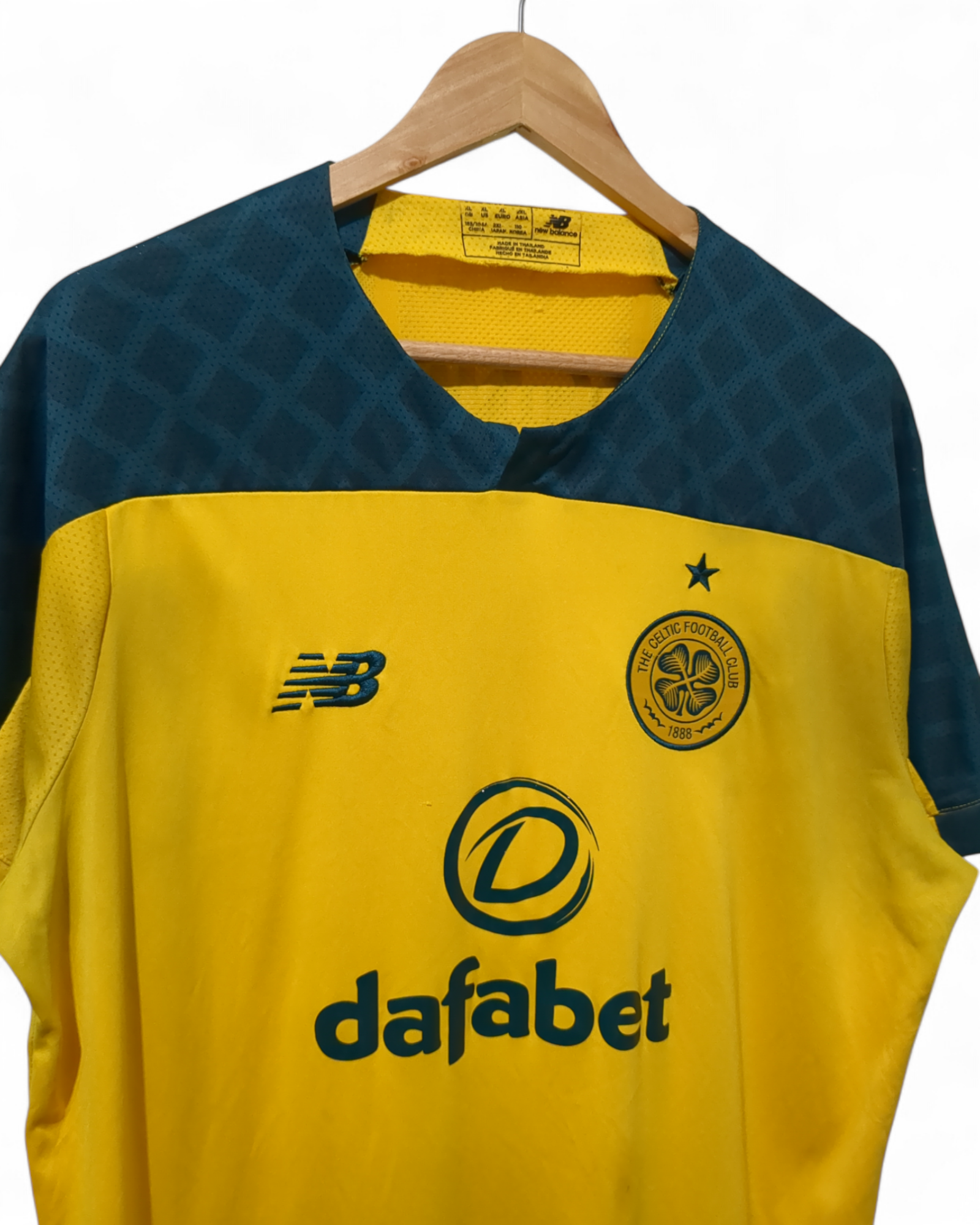 2019-20 New Balance Celtic Away Shirt - (XL)