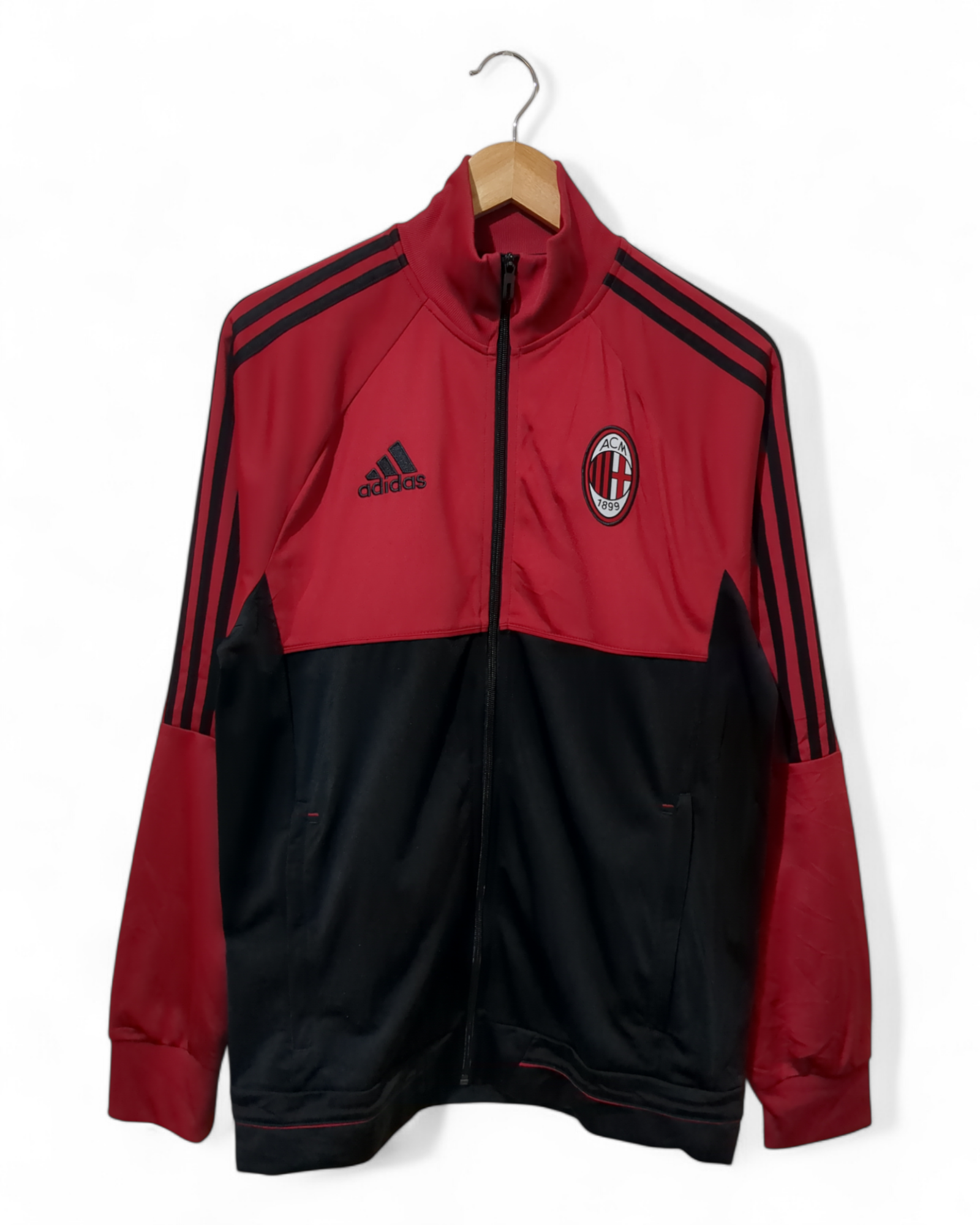 2017-18 Adidas AC Milan Track Jacket - (M)