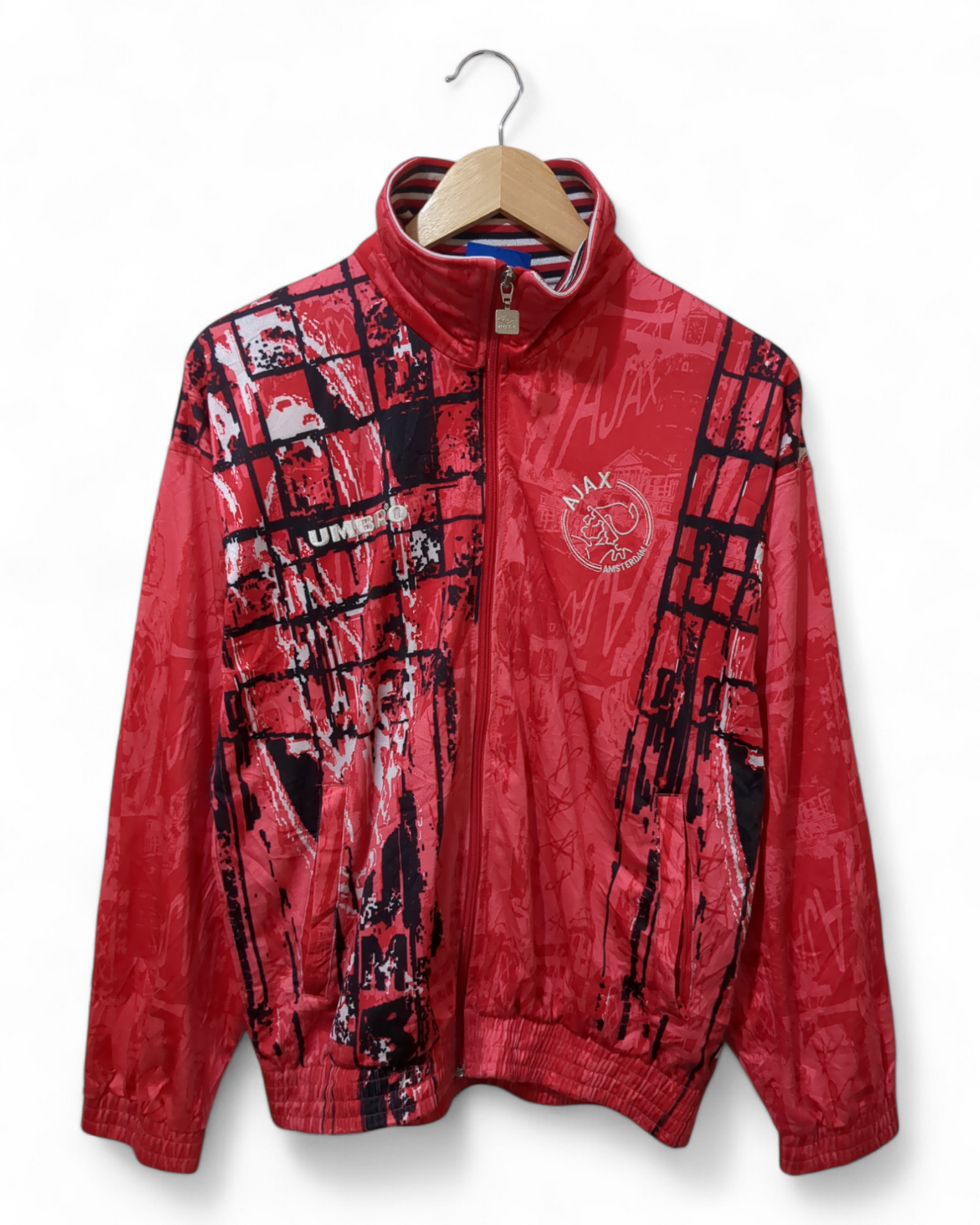 1996-97 Umbro Ajax Amsterdam Track Jacket - (L)