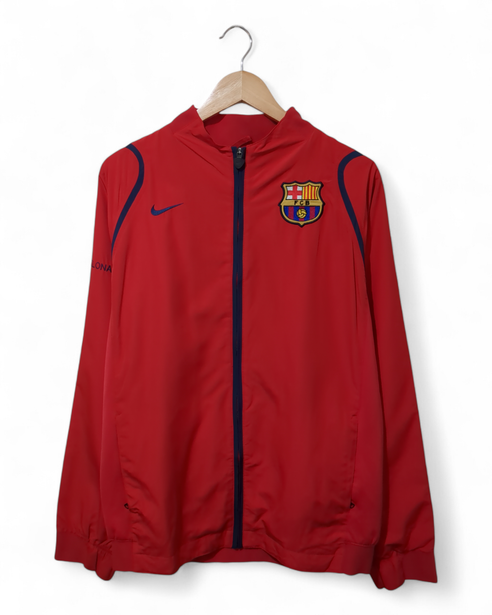 2005-06 Nike Barcelona Total 90 Track Jacket - (L)