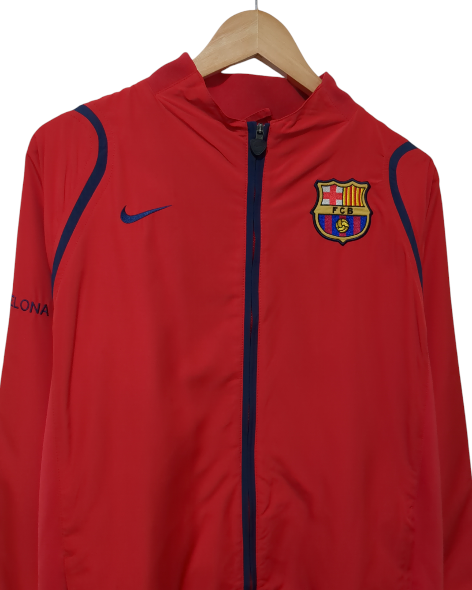 2005-06 Nike Barcelona Total 90 Track Jacket - (L)