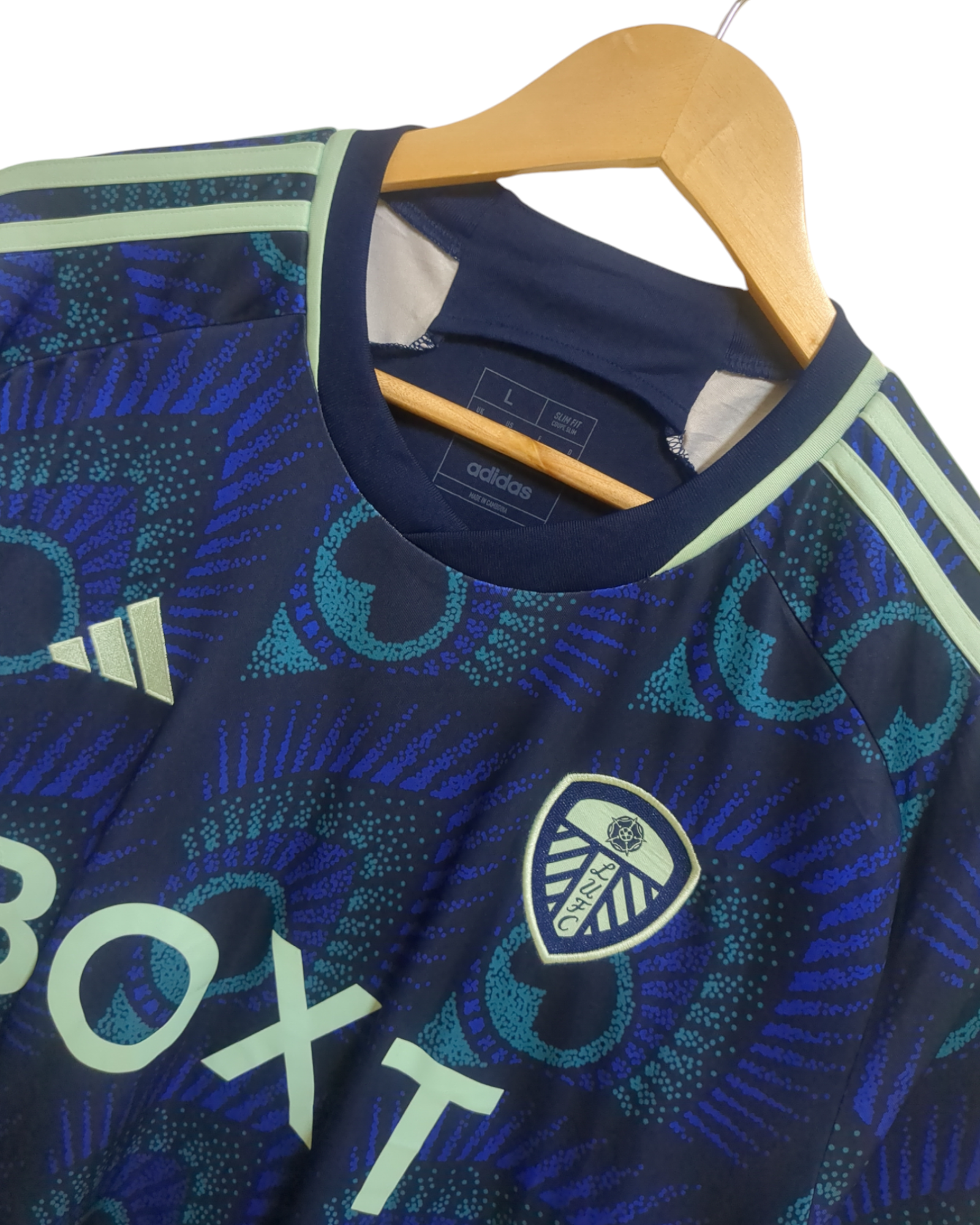 2023-24 Adidas Leeds United Away Shirt - (L)