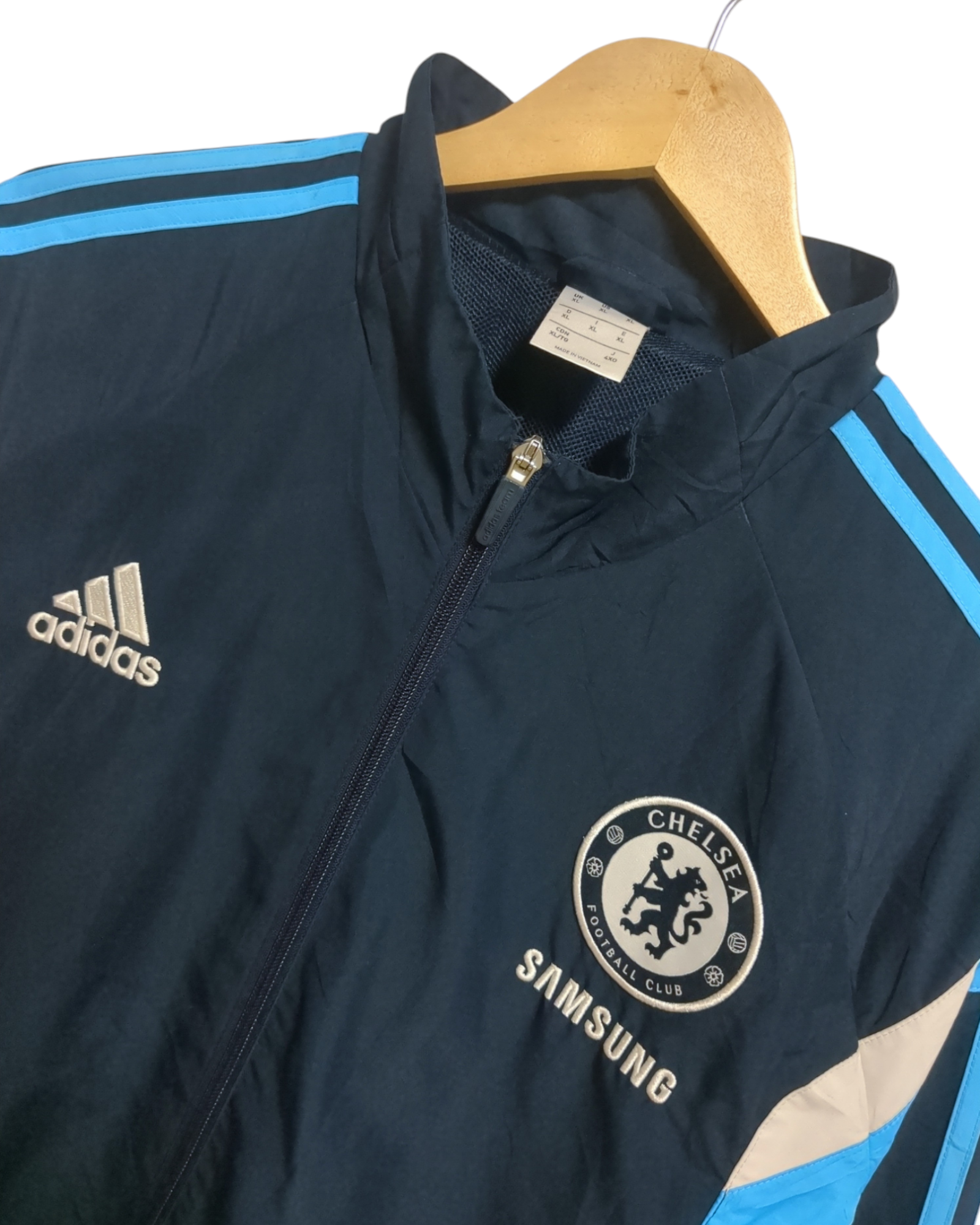 2014-15 Adidas Chelsea Track Jacket - (XL)