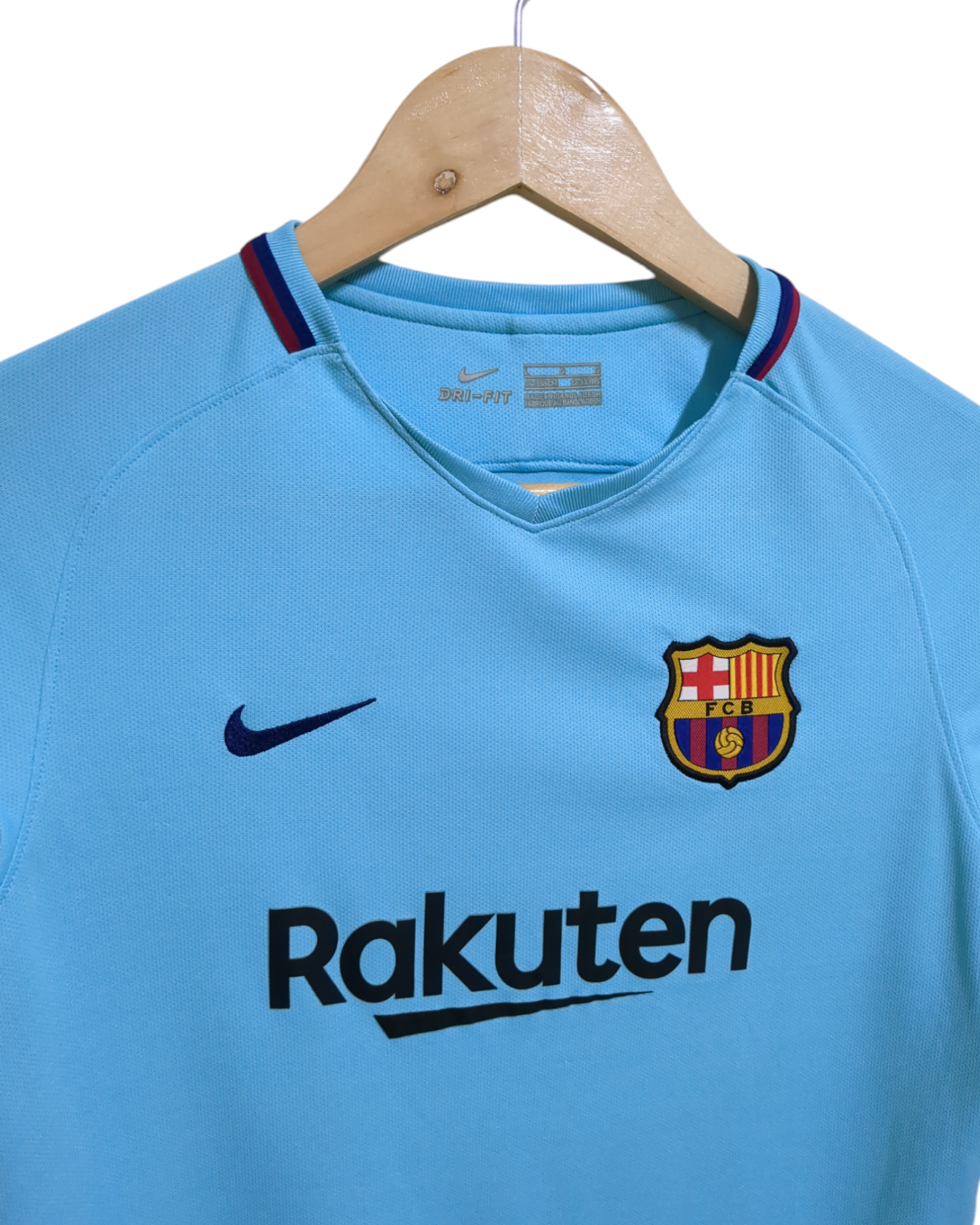 2017-18 Nike Barcelona Away Shirt - (S)