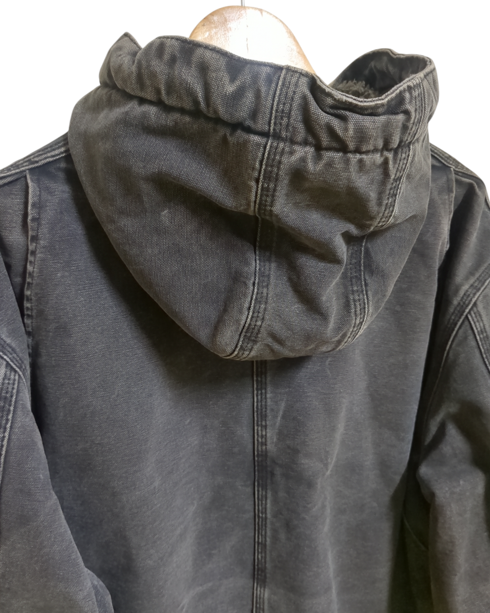 Carhartt Sandstone Sherpa Lined Hooded Multi-Pocket Jacket - (2XL)