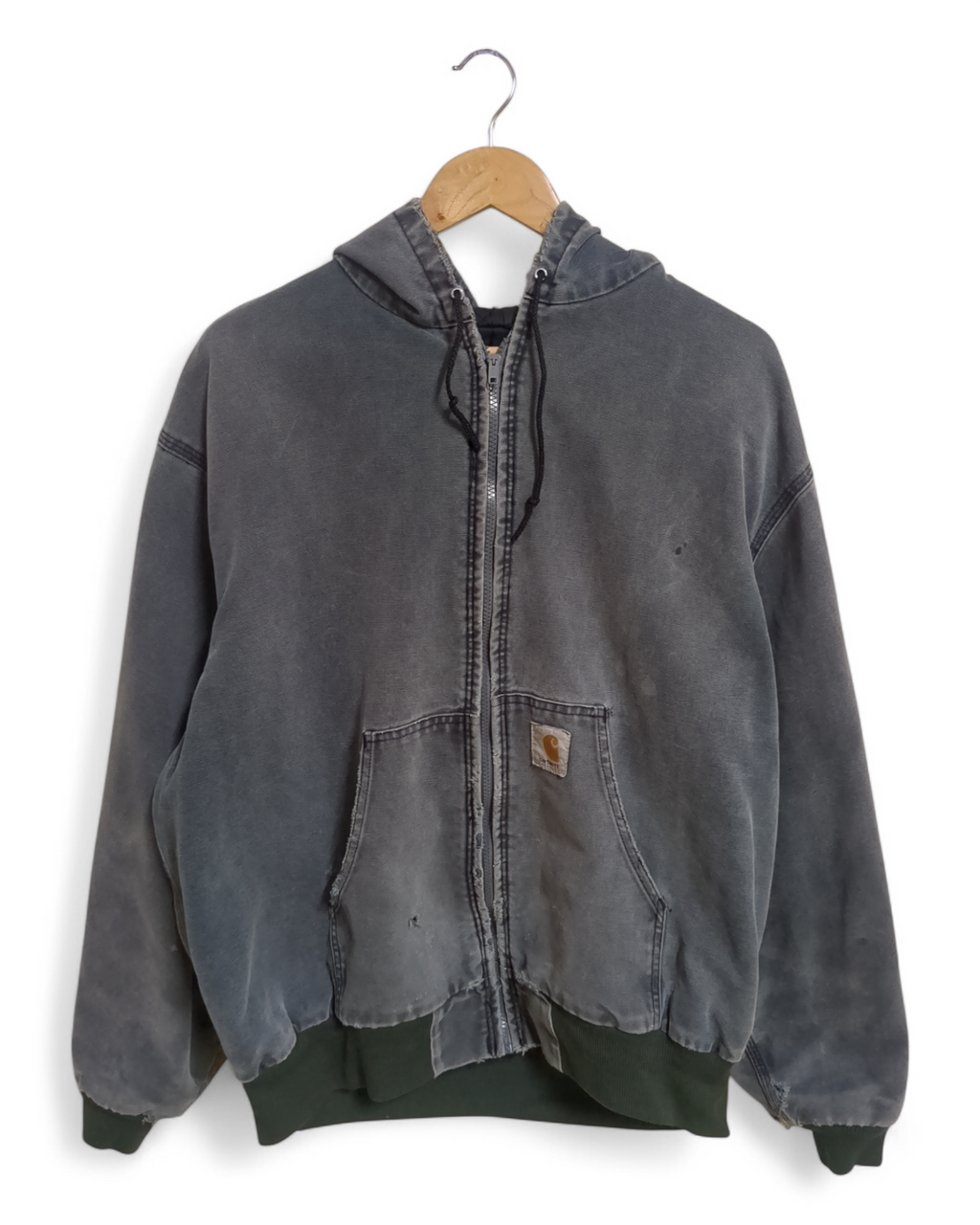Carhartt 90s Quilted Nylon-Lined Sandstone Duck Active Jacket - (2XL)
