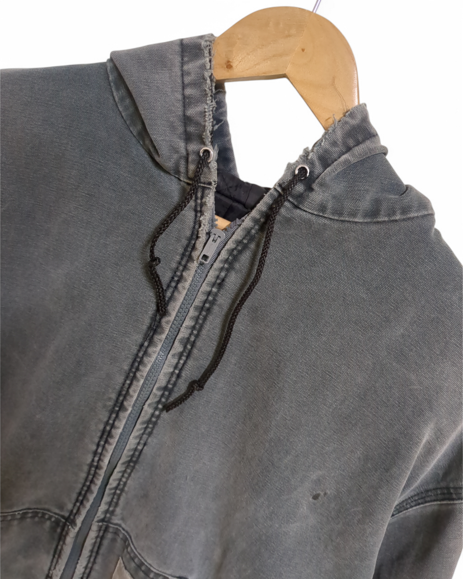 Carhartt 90s Quilted Nylon-Lined Sandstone Duck Active Jacket - (2XL)