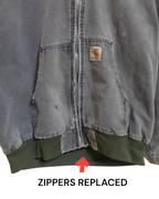 Carhartt 90s Quilted Nylon-Lined Sandstone Duck Active Jacket - (2XL)