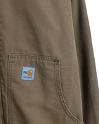 Carhartt Flame Resistant Dearborn Canvas Quilt Lined Jacket - (2XL)