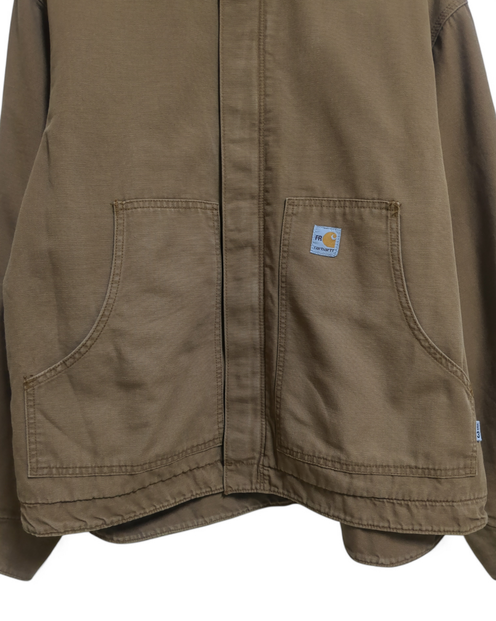 Carhartt Flame Resistant Dearborn Canvas Quilt Lined Jacket - (2XL)