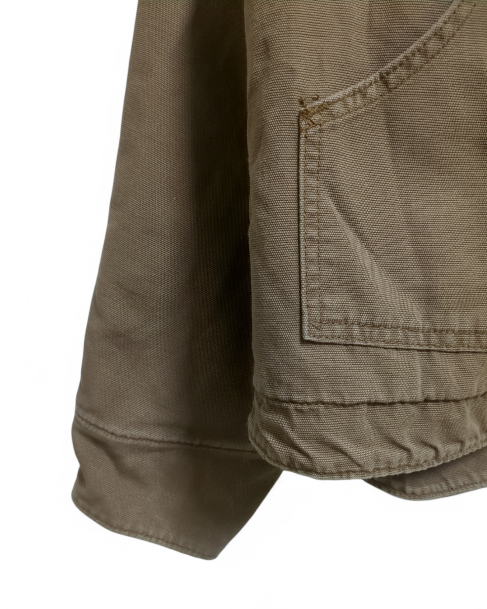 Carhartt Flame Resistant Dearborn Canvas Quilt Lined Jacket - (2XL)